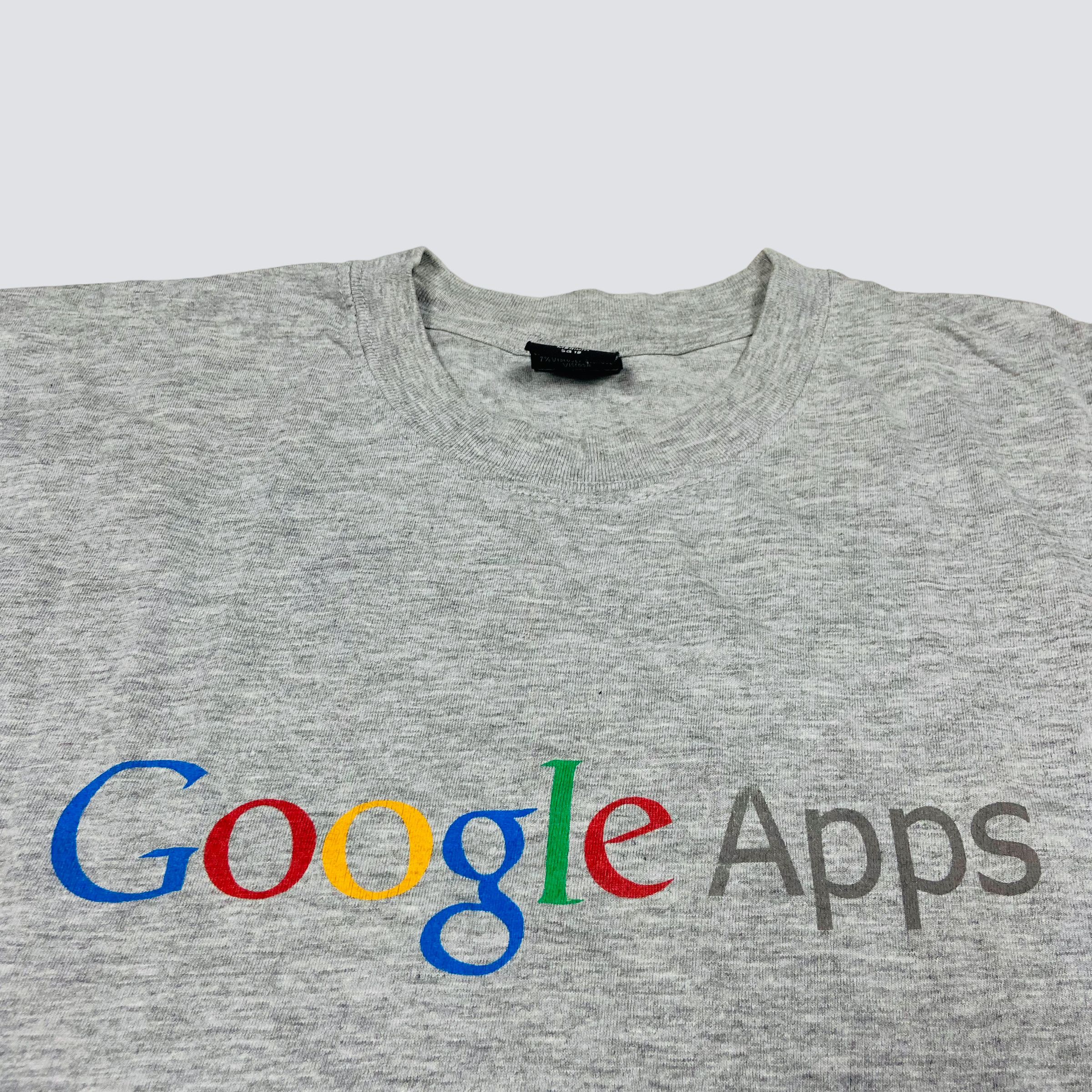 Microsoft 2000s GOOGLE APPS BIG LOGO Y2K RARE VINTAGE TEE - № 517 Size US M / EU 48-50 / 2 - 3 Thumbnail