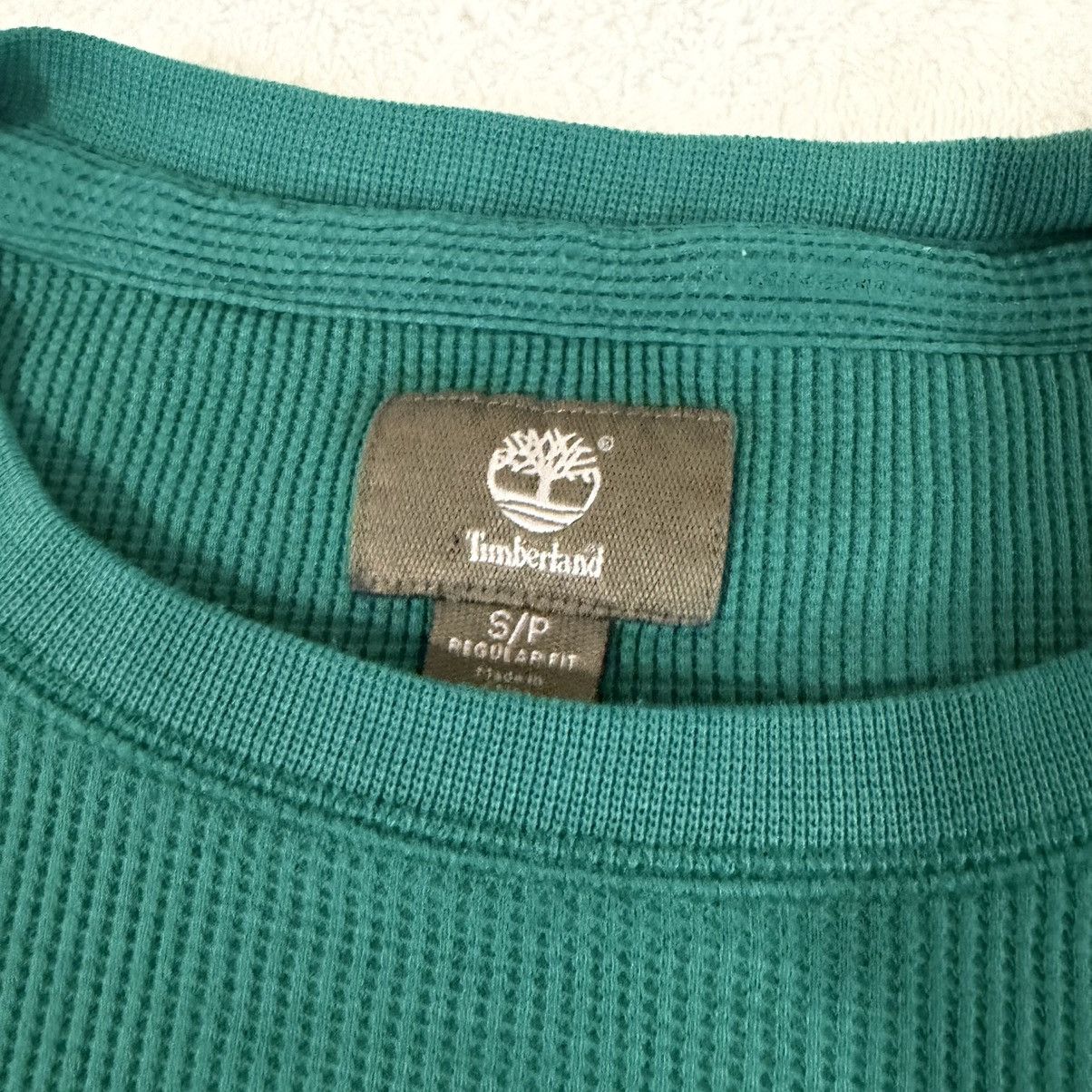 Timberland Green Timberland Thermal Long Sleeve Shirt Size US S / EU 44-46 / 1 - 4 Thumbnail