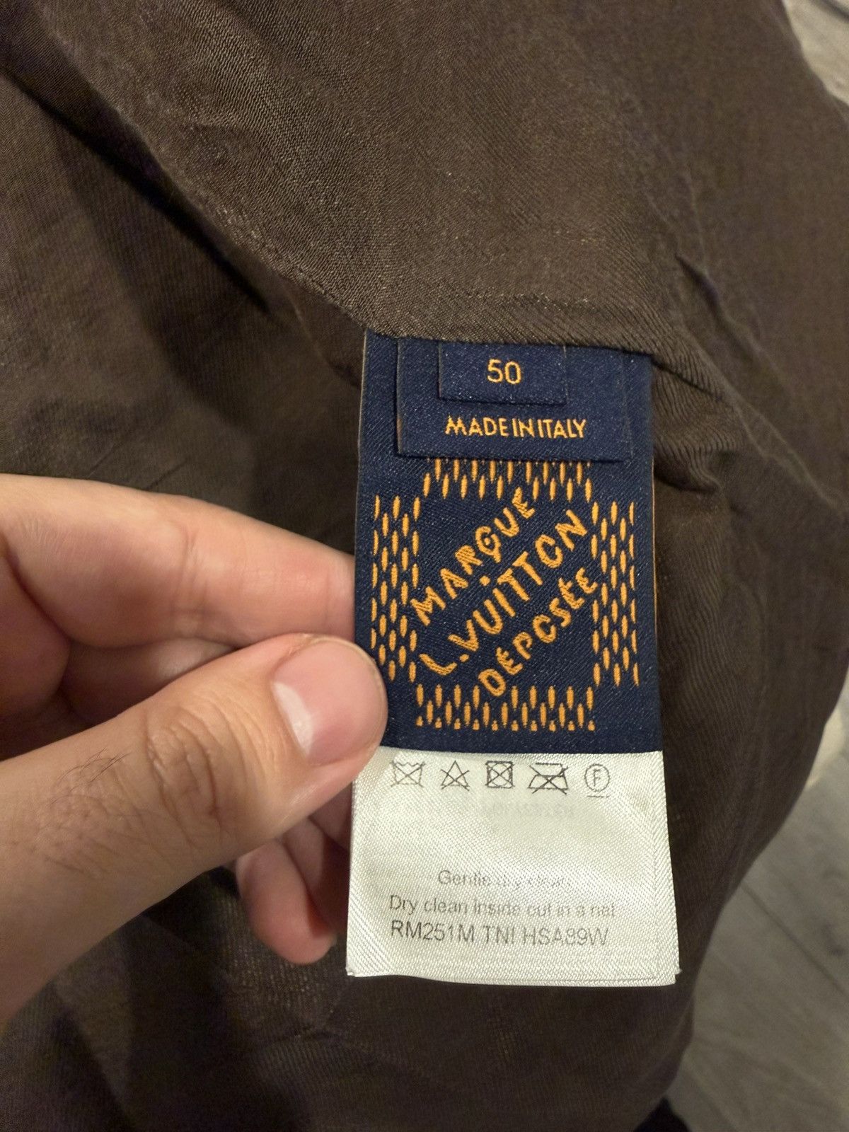 Louis Vuitton Louis Vuitton Monogram Debossed Workwear Jacket Size US M / EU 48-50 / 2 - 8 Thumbnail