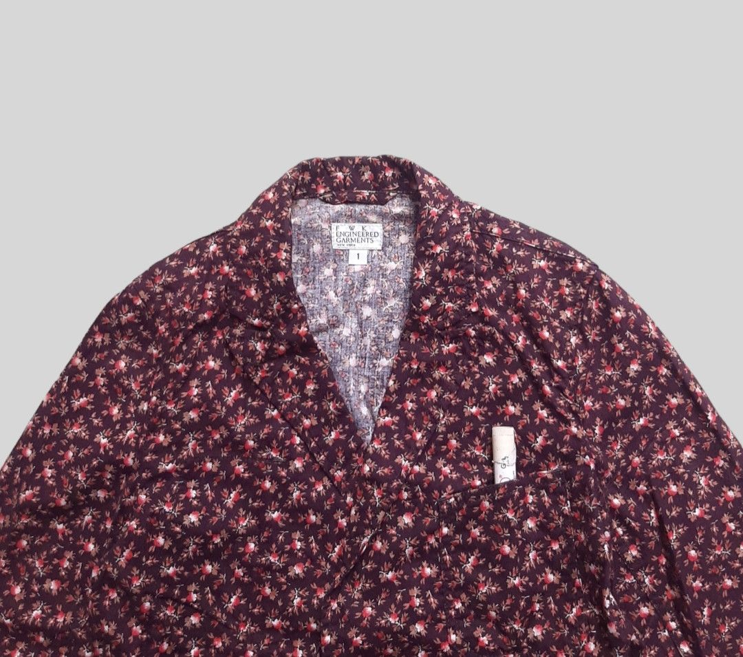 Engineered Garments × Nepenthes × Yohji Yamamoto F.W.K enginereed garments adjust floral blazer Size S / US 4 / IT 40 - 4 Thumbnail