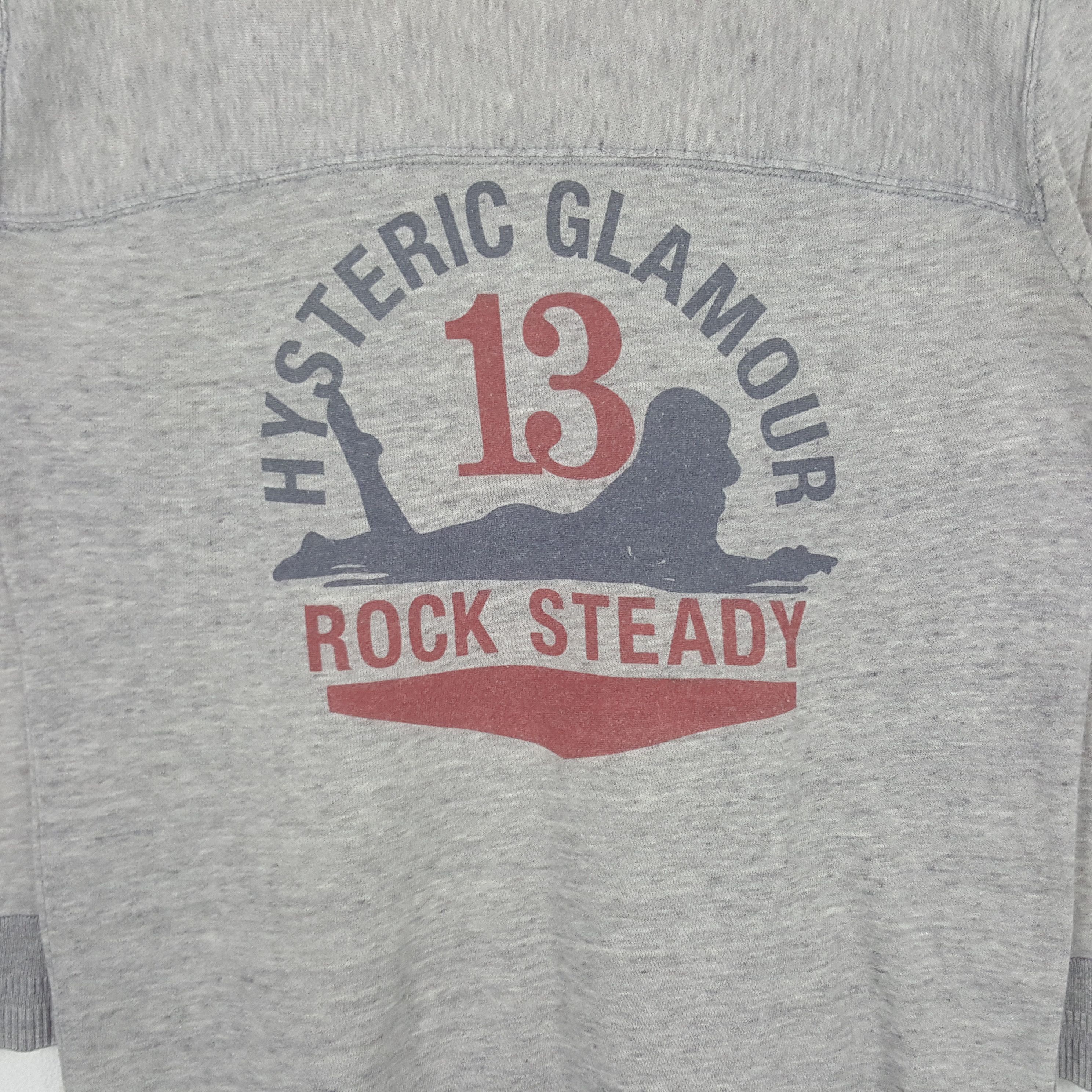 Hysteric Glamour Vintage Hysteric Glamour Rock Steady Japanese Tshirt RR22 Size US S / EU 44-46 / 1 - 2 Thumbnail