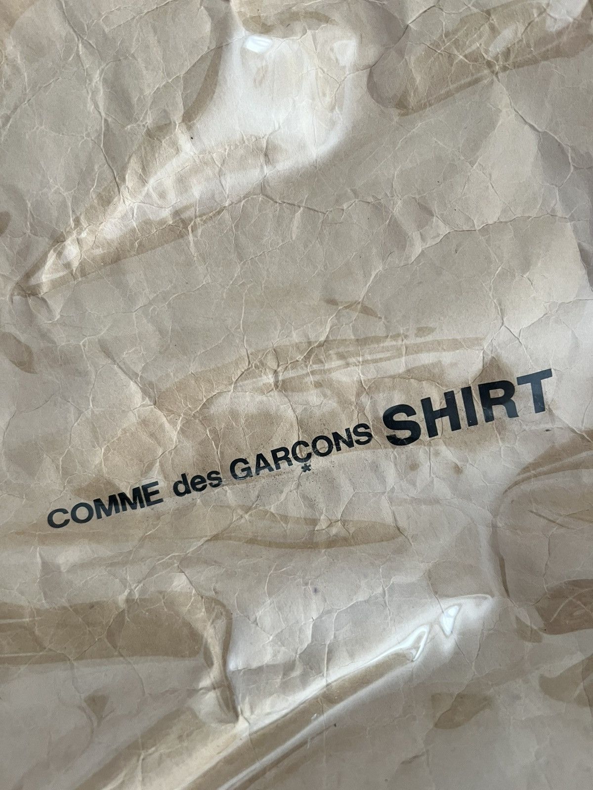 Comme des Garcons Comme Des Garcon PVC Paper Tote Bag Size ONE SIZE - 3 Thumbnail