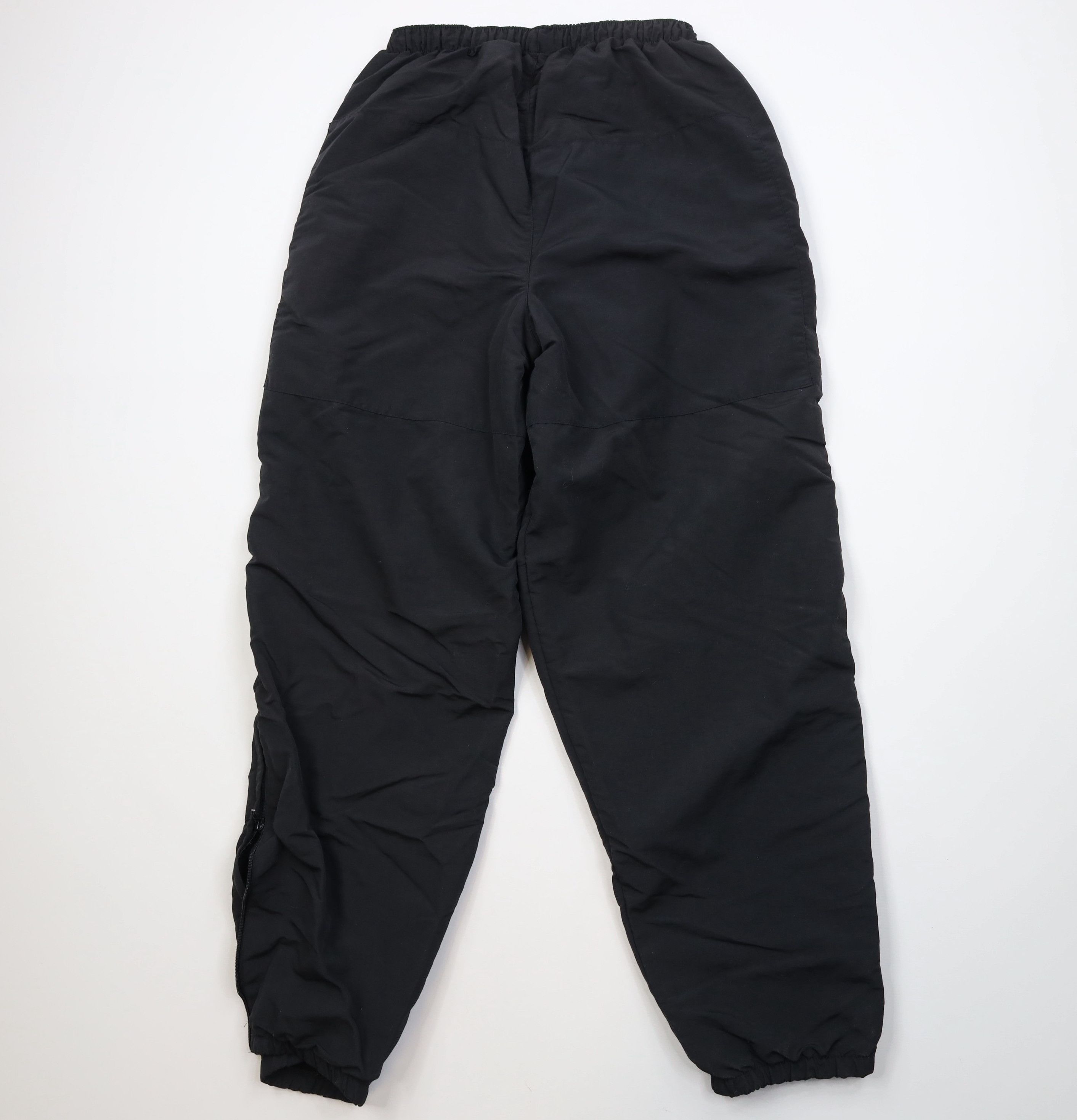 Vintage Vintage 90s Streetwear Lined Windbreaker Joggers Pants Black Size US 36 / EU 52 - 10 Thumbnail