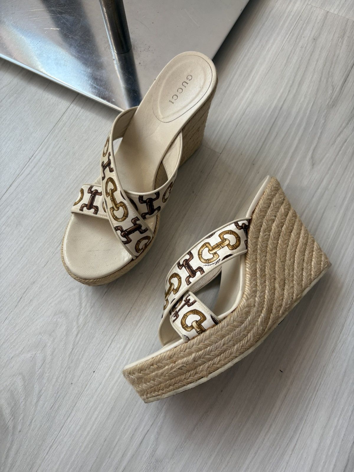 Gucci Gucci cloth sandals Size US 6.5 / IT 36.5 - 7 Thumbnail