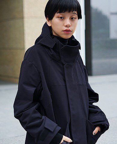 RARE Chloma Dystopia coat Black