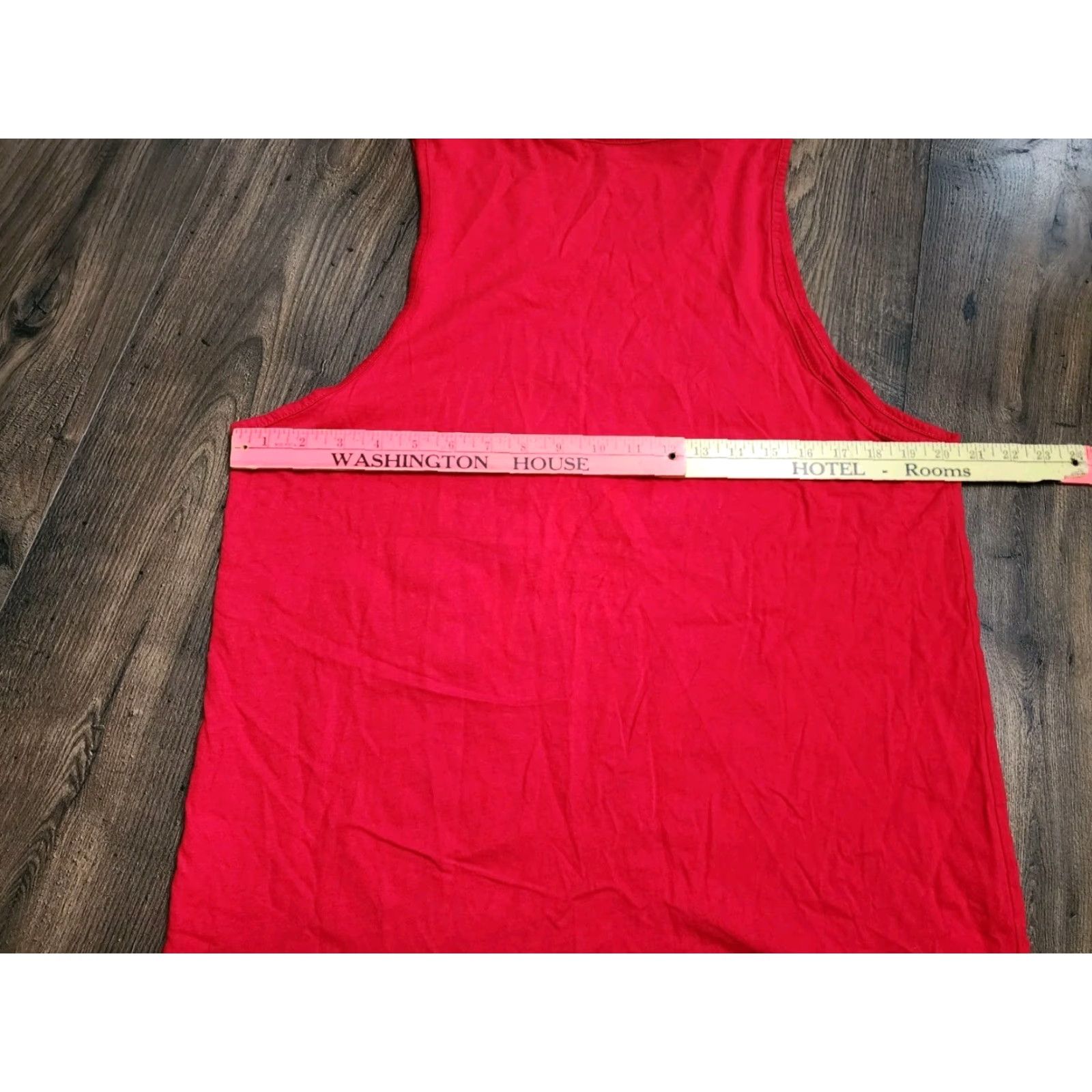 Next Level Next Level Mens XL Red Dibs On The Fiddle Player Tank Top Music Tee Size US XL / EU 56 / 4 - 3 Thumbnail