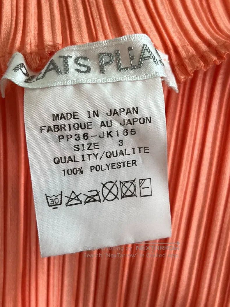 Issey Miyake Issey Miyake Orange Tank Top Size L / US 10 / IT 46 - 3 Thumbnail