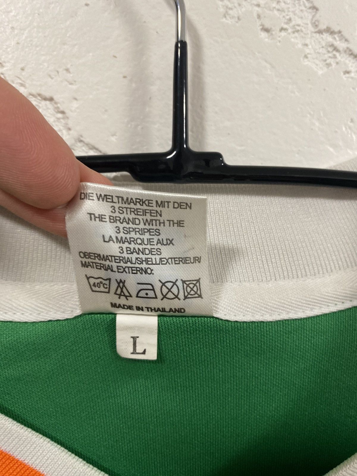 Adidas Vintage Adidas Ireland Repro Soccer Jersey Blokecore 90s L Size US L / EU 52-54 / 3 - 3 Thumbnail
