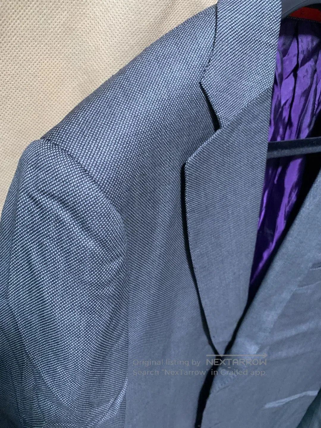 Isaia Gray Formal Suit Jacket. Size US M / EU 48-50 / 2 - 5 Thumbnail