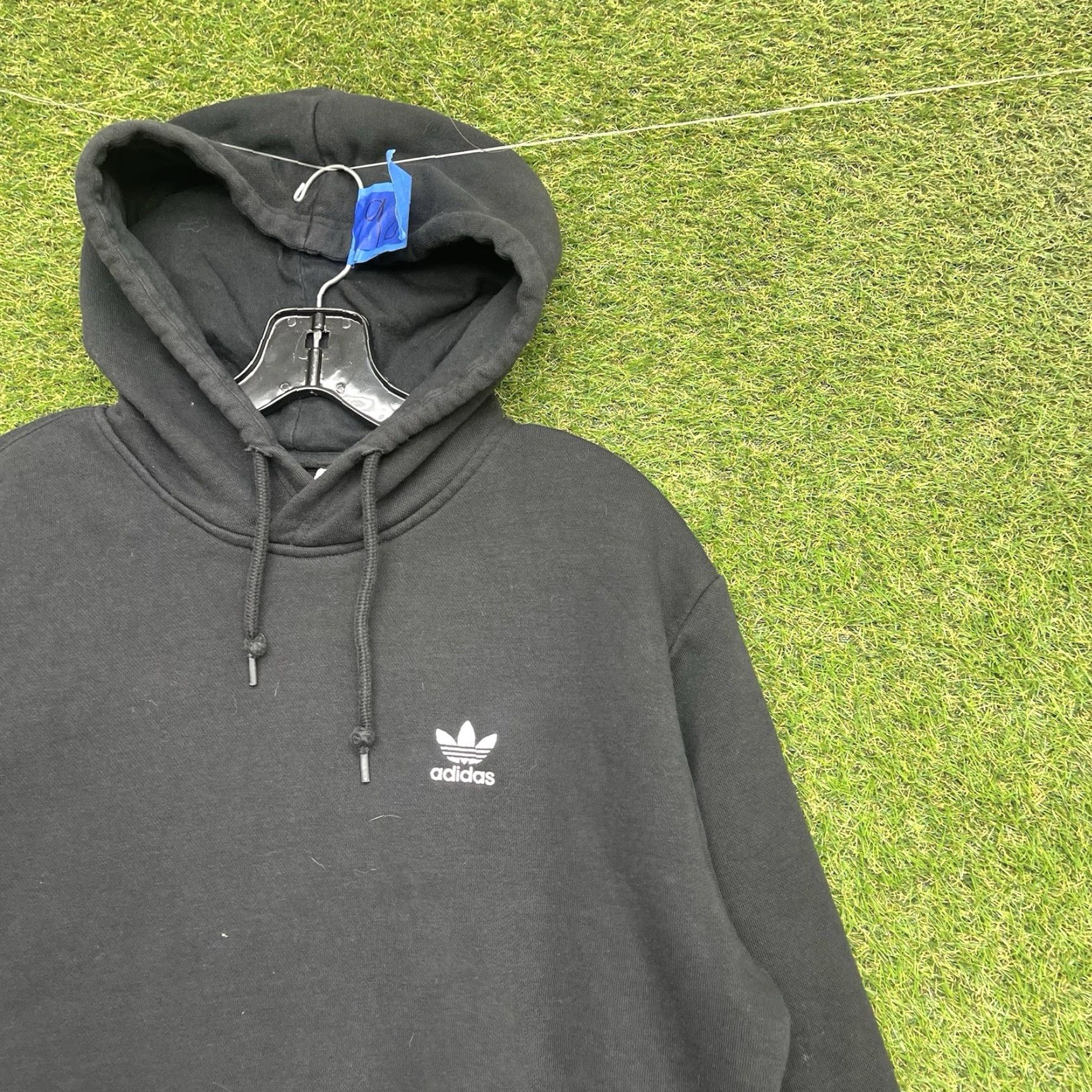 Adidas Adidas Hoodie Mens M Black Casual Everyday Pullover Sweatshirt Hooded Logo Sports Clothing, Regular Fit, Fall Winter, Gym & Training Mens Size US M / EU 48-50 / 2 - 3 Thumbnail