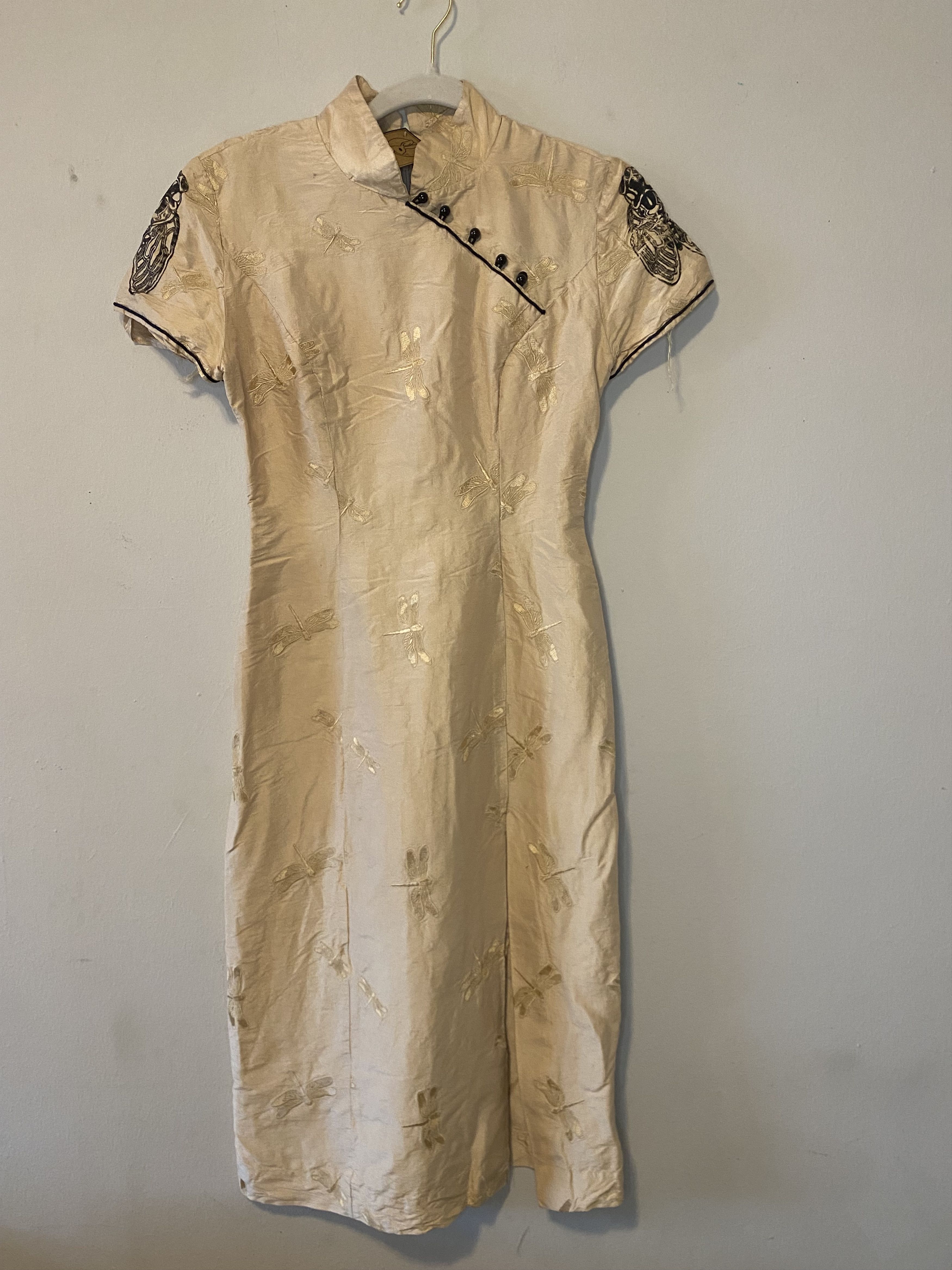 Other Cheongsam Dress Dragonflies Grailed