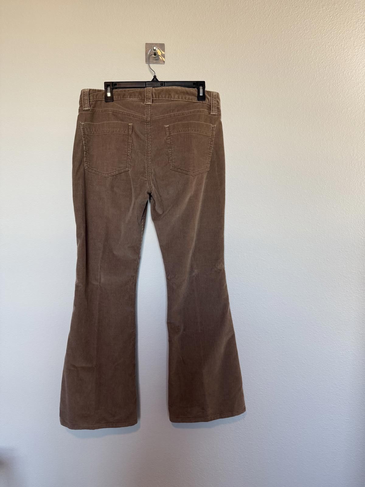 Gap Y2K Brown Corduroy Low Rise Flare Leg Gap Pants Size 34" / US 12 / IT 48 - 2 Thumbnail