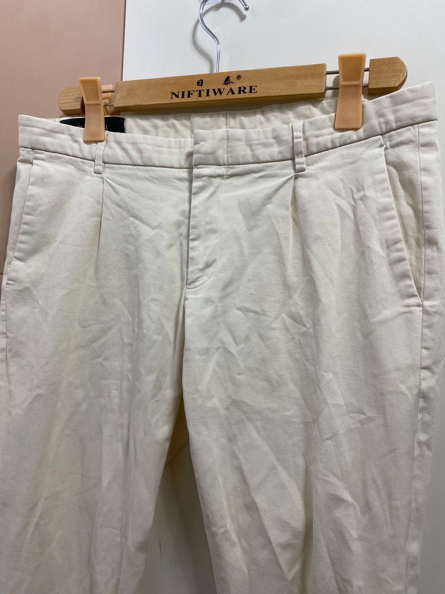 Gucci Gucci White Casual Cotton Trousers IT 50 Size US 34 / EU 50 - 2 Thumbnail