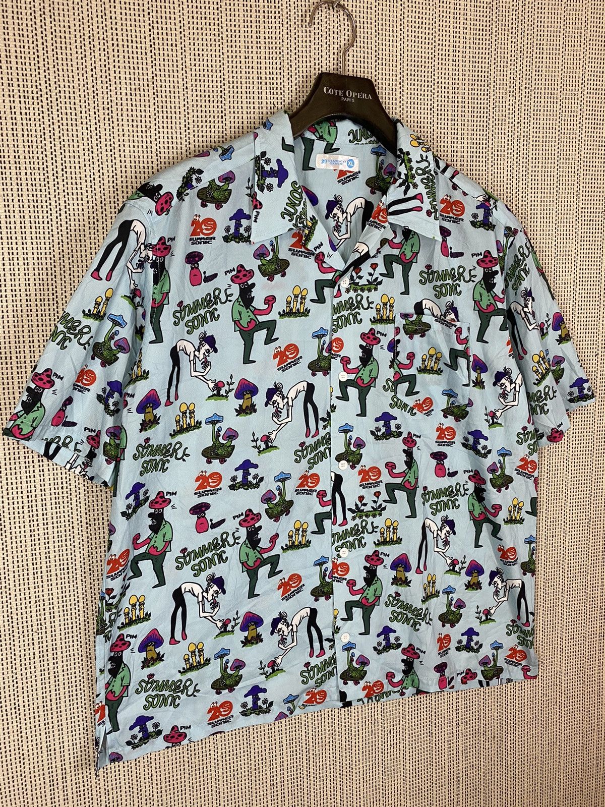 Band Tees × Japanese Brand Summer sonic tour shirt button ups fullprinted Size US XL / EU 56 / 4 - 2 Thumbnail