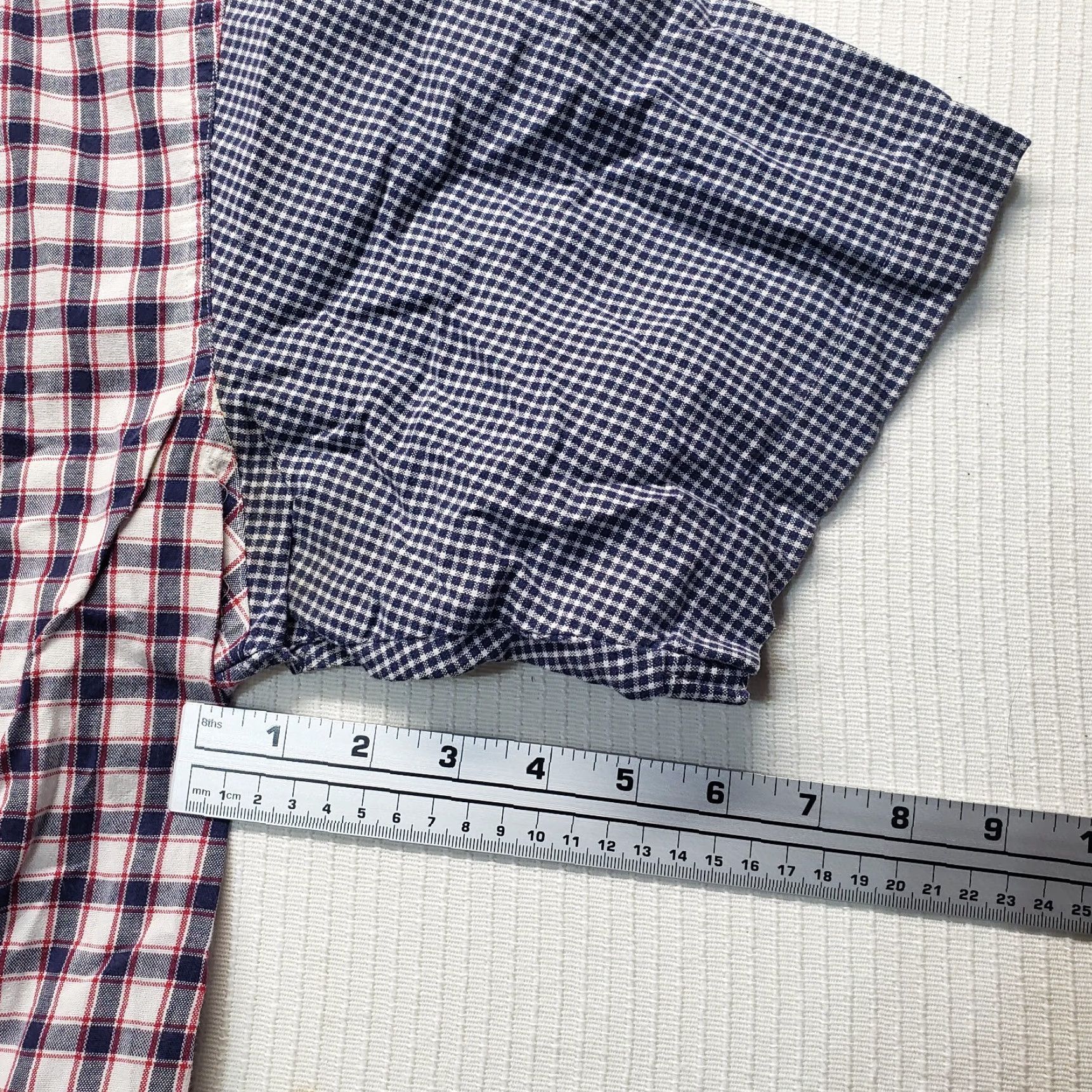 Vintage Cambridge Classics Shirt Men L Gray Red White Plaid Button-Up Short Sleeve Casual Workwear Spreading Classic Mens Size US L / EU 52-54 / 3 - 5 Thumbnail