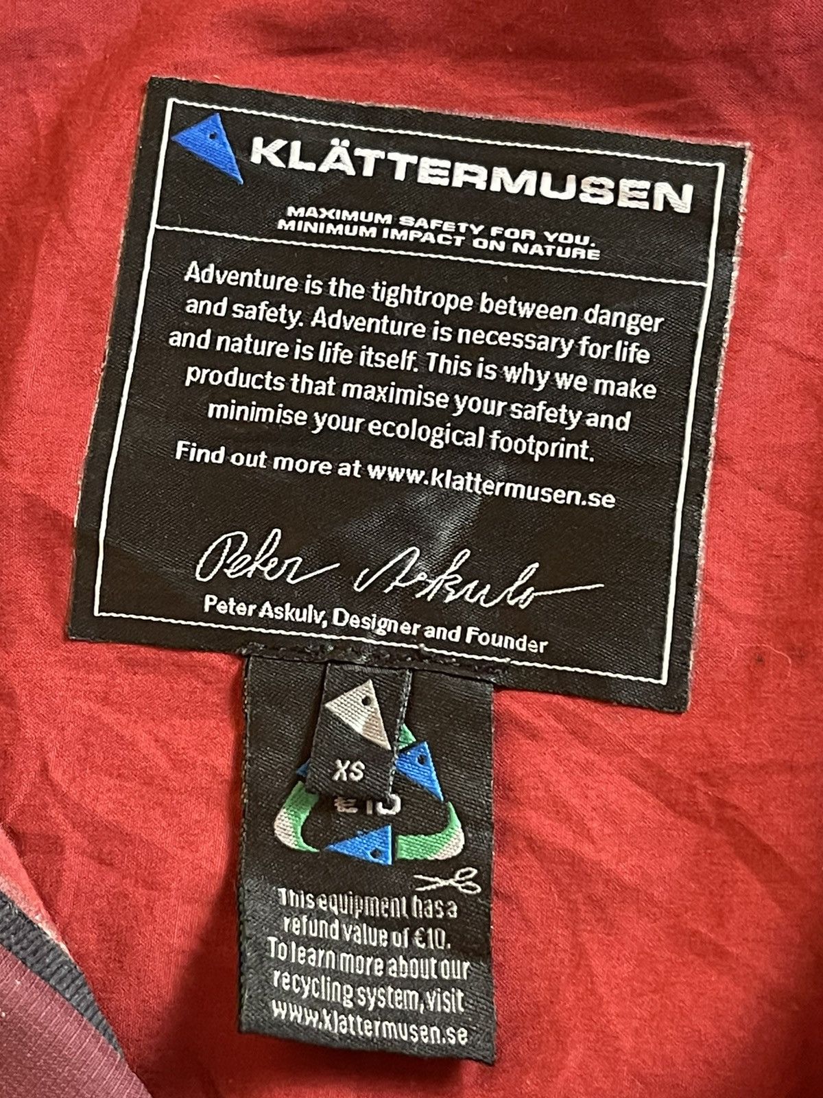 Klattermusen × Vintage Vintage Klattermusen Gore-tex jacket / Nice design Size XS / US 0-2 / IT 36-38 - 8 Thumbnail