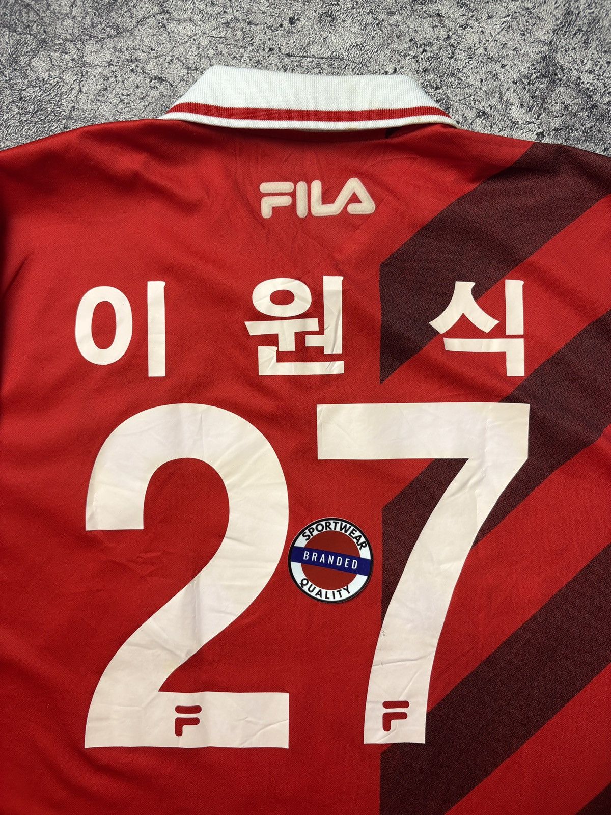 Fila Jersey Bucheon SK K-League Vintage 2000/01 Home Mw/Mi #27 Size US M / EU 48-50 / 2 - 4 Thumbnail