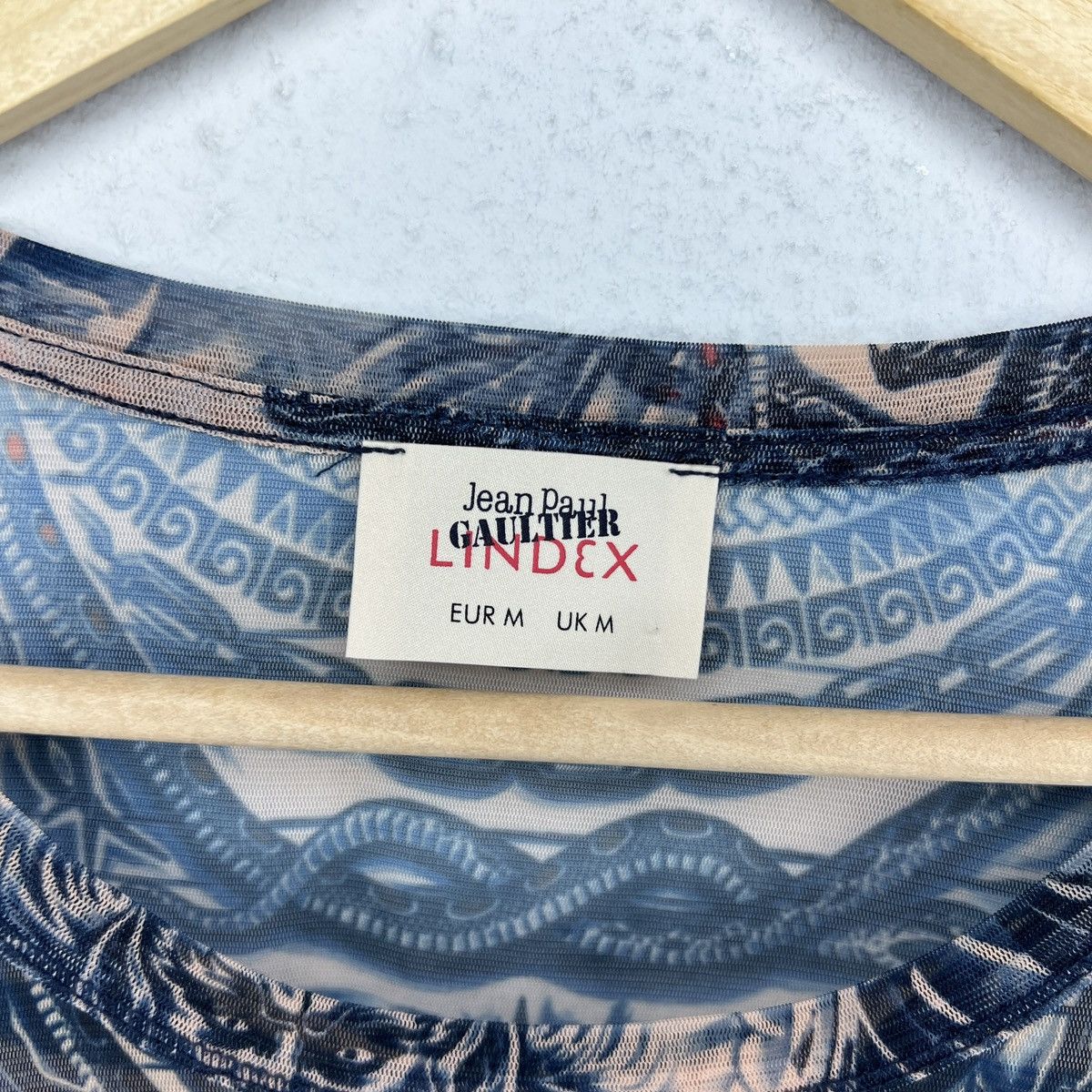 Jean Paul Gaultier Jean Paul Gaultier Mesh Top Tattoo Long Sleeve Blouse Multi Size M / US 6-8 / IT 42-44 - 5 Thumbnail