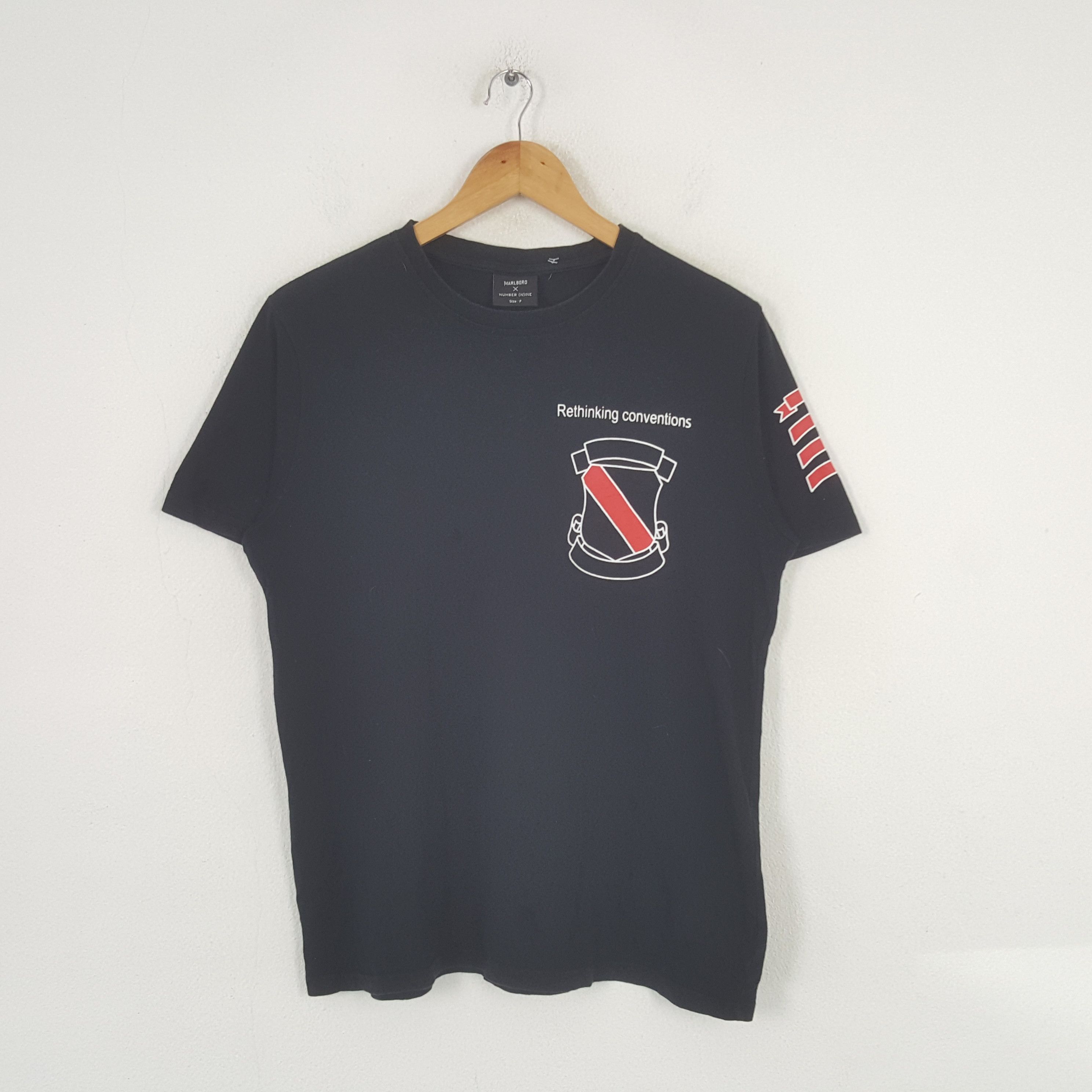 Number (N)ine Vintage Number (N)ine X Marlboro Japanese Tshirt C285N44 Size US M / EU 48-50 / 2 - 3 Thumbnail