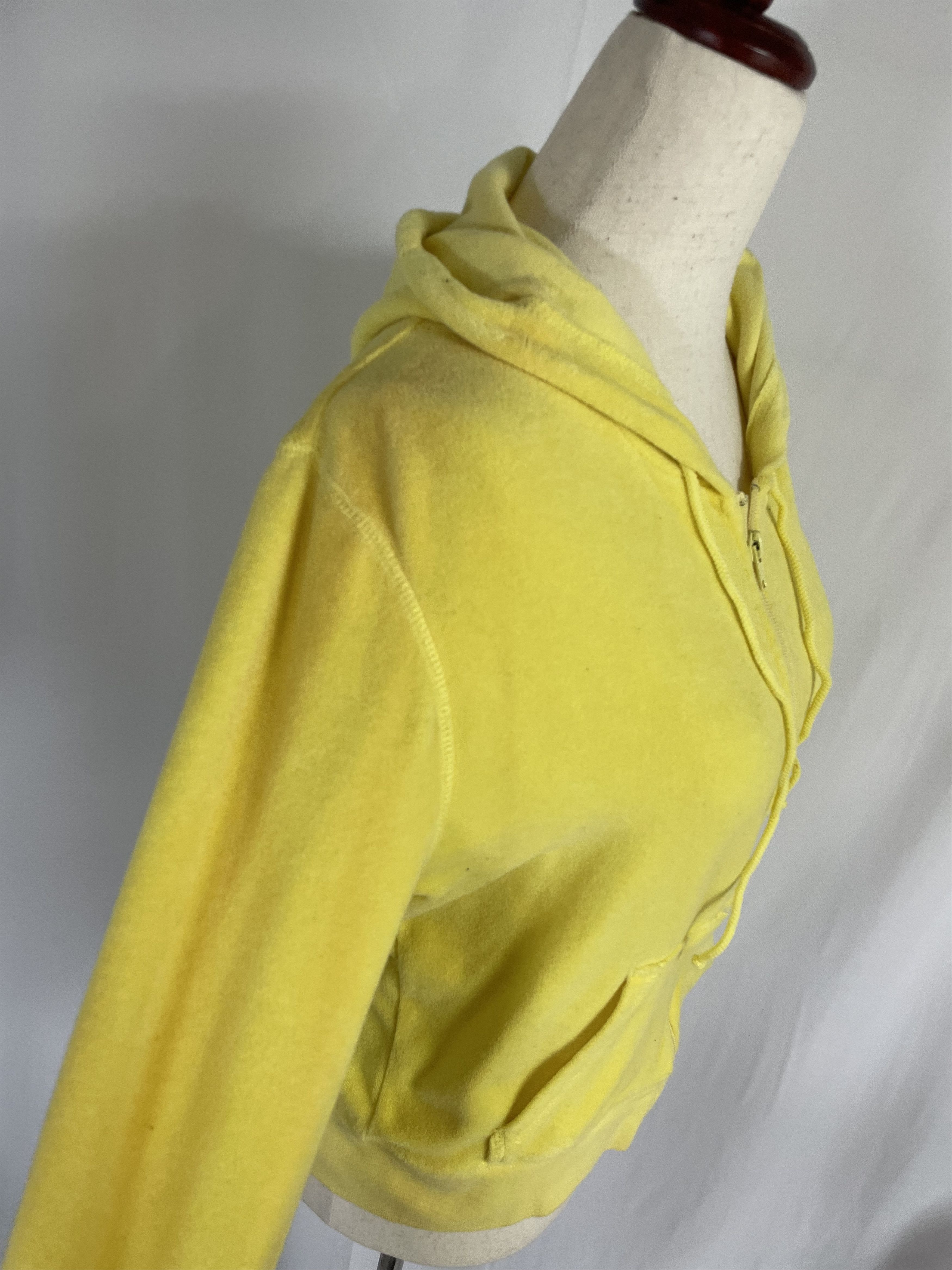 Lilly Pulitzer Lilly Pulitzer Size PM Yellow Terrycloth Jacket Zip Up Size M / US 6-8 / IT 42-44 - 4 Thumbnail