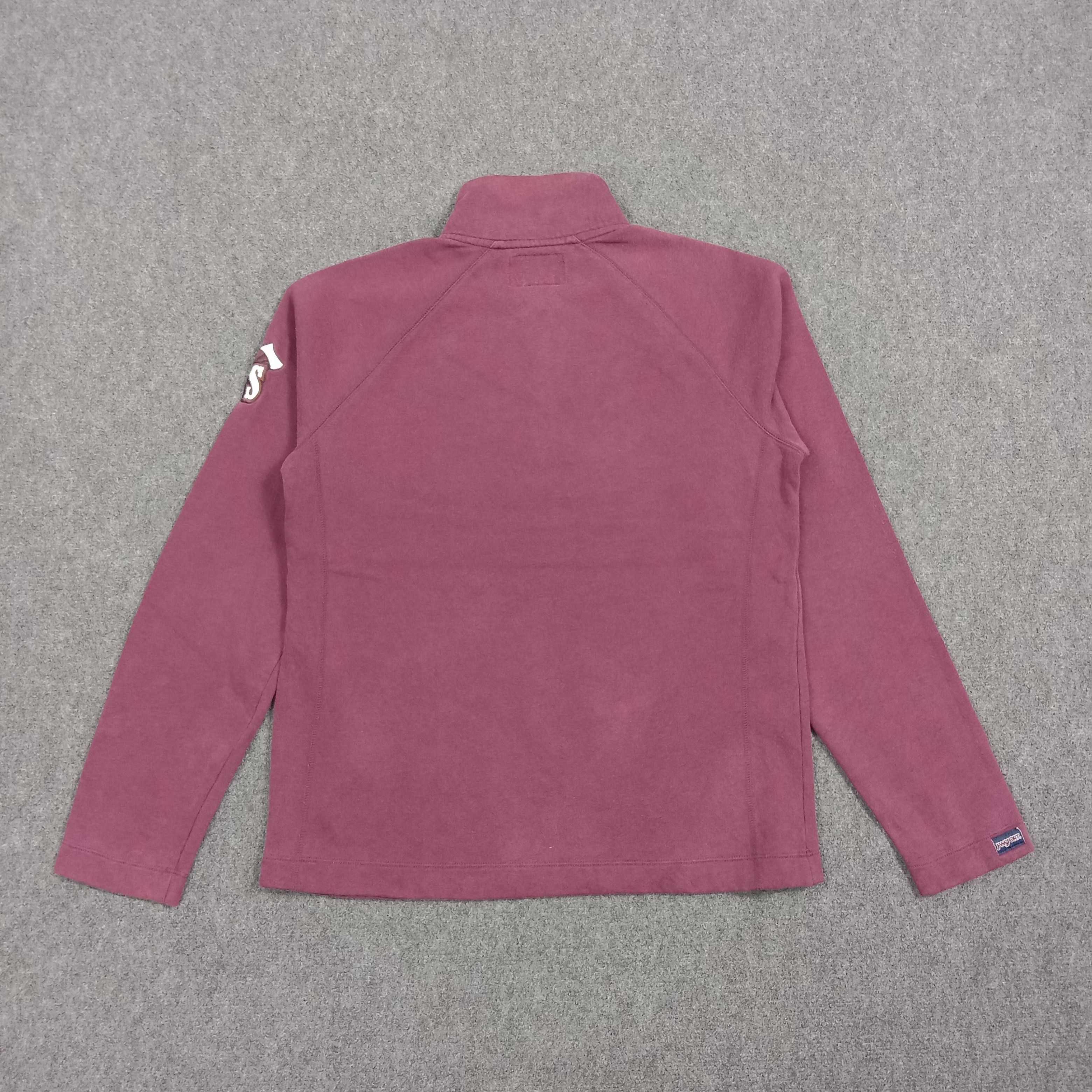 Jansport University Puget Sound Half Zipper Sweatshirt C270N20 Size US XXS / EU 40 - 4 Thumbnail