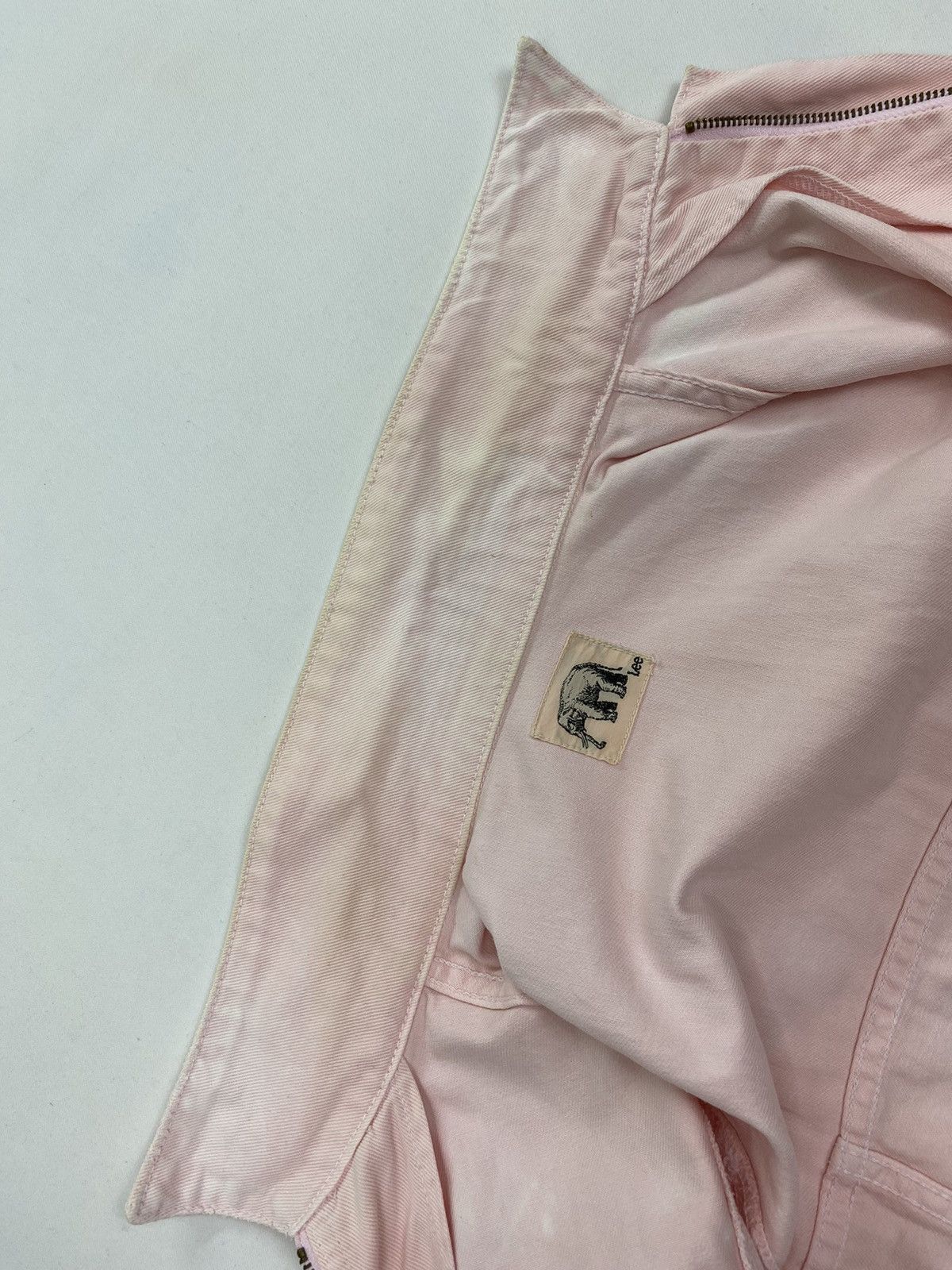 Lee Lee Dirty Bleached Denim Jacket Size US XS / EU 42 / 0 - 13 Thumbnail