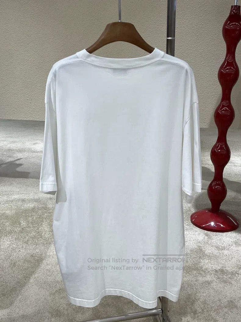 Balenciaga Balenciaga Loose Fit Crew Neck Letter Logo Embroidered Rag Size US S / EU 44-46 / 1 - 3 Thumbnail