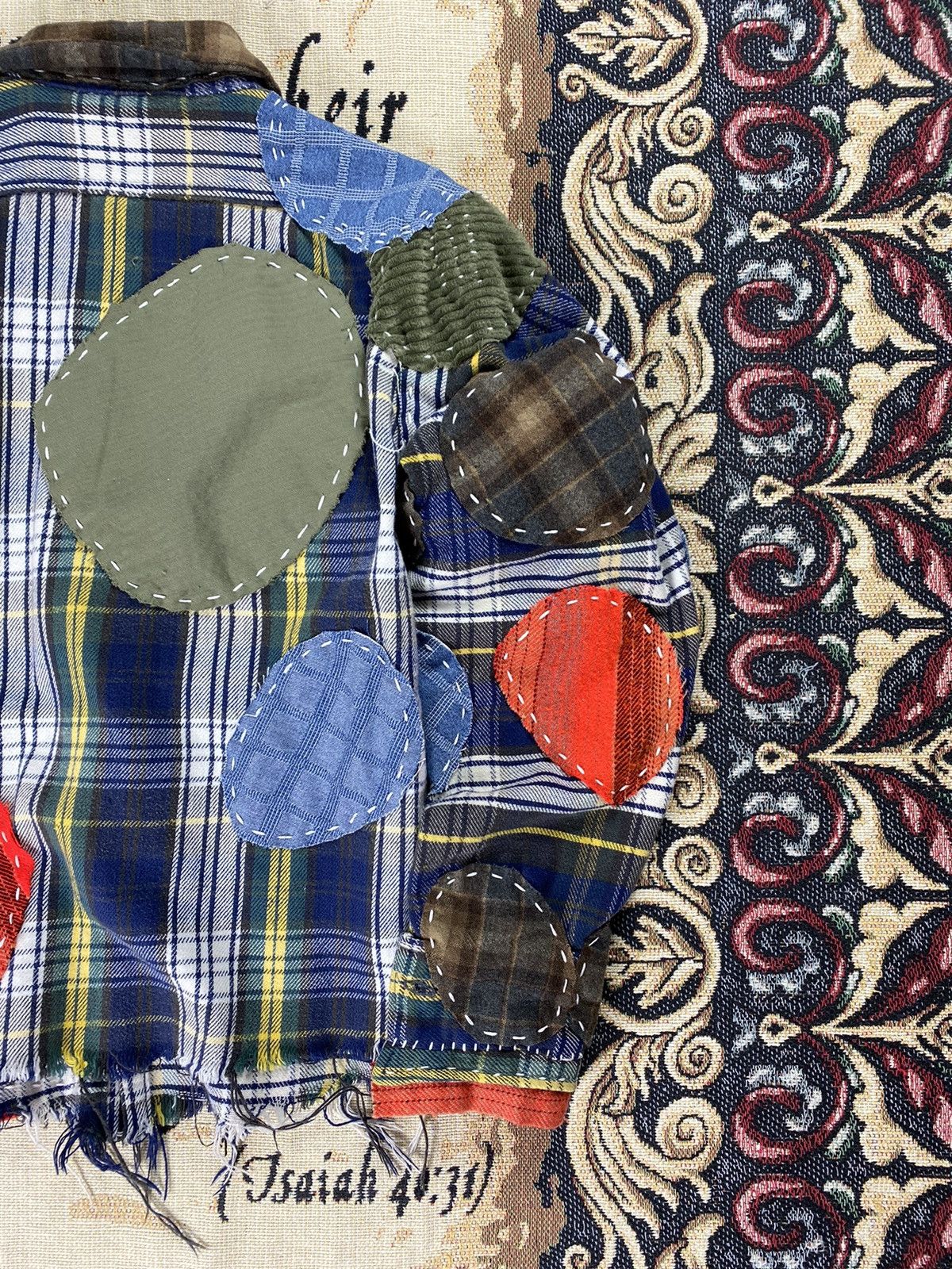 Vintage Fused Multi-Plaid [ PAIN ✞ ] Size US S / EU 44-46 / 1 - 10 Thumbnail