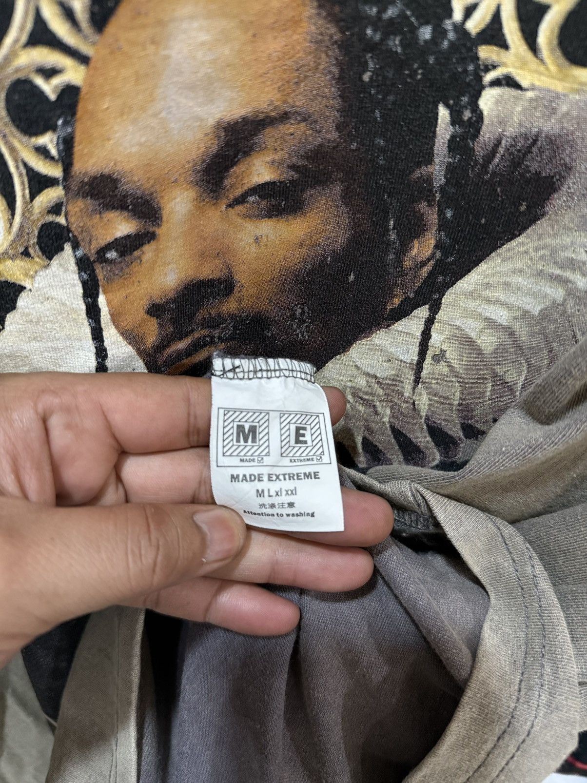 Rap Tees Snoop Dogg Made Extreme Faded Raptees Size US XL / EU 56 / 4 - 11 Thumbnail
