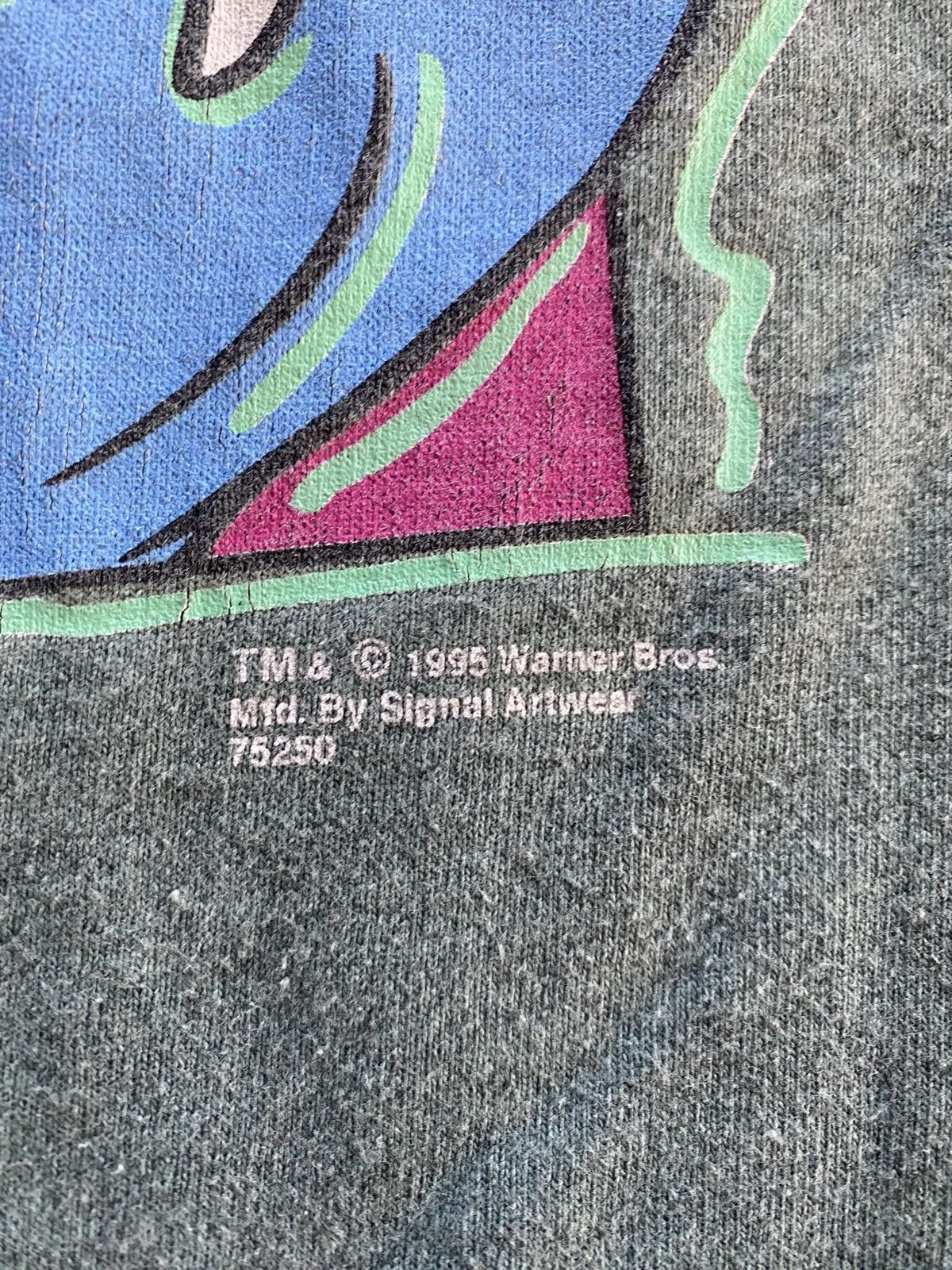 Signal Sport Vintage ‘95 Looney Tunes Bugs Bunny Daffy Tweety Taz Tee Size US XL / EU 56 / 4 - 7 Thumbnail