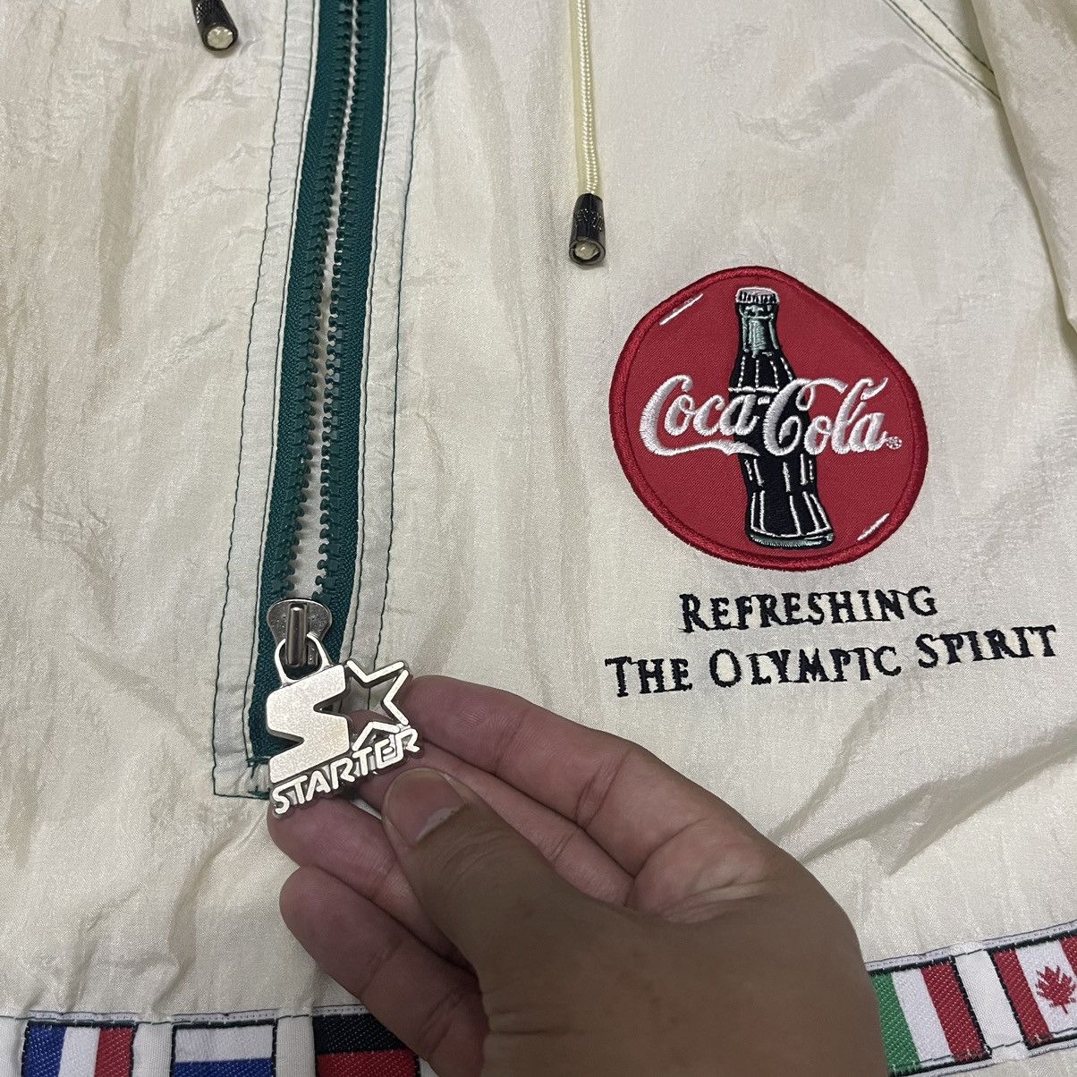 Starter Vintage 1996 Starter x Olympic Atlanta Quater Zipper Size US L / EU 52-54 / 3 - 9 Thumbnail