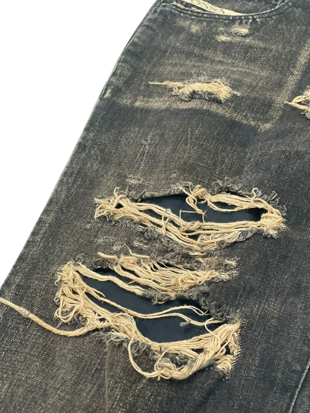 Japanese Brand Thrash Jeans Ossa Mondo 2🟦9 Size US 32 / EU 48 - 8 Thumbnail