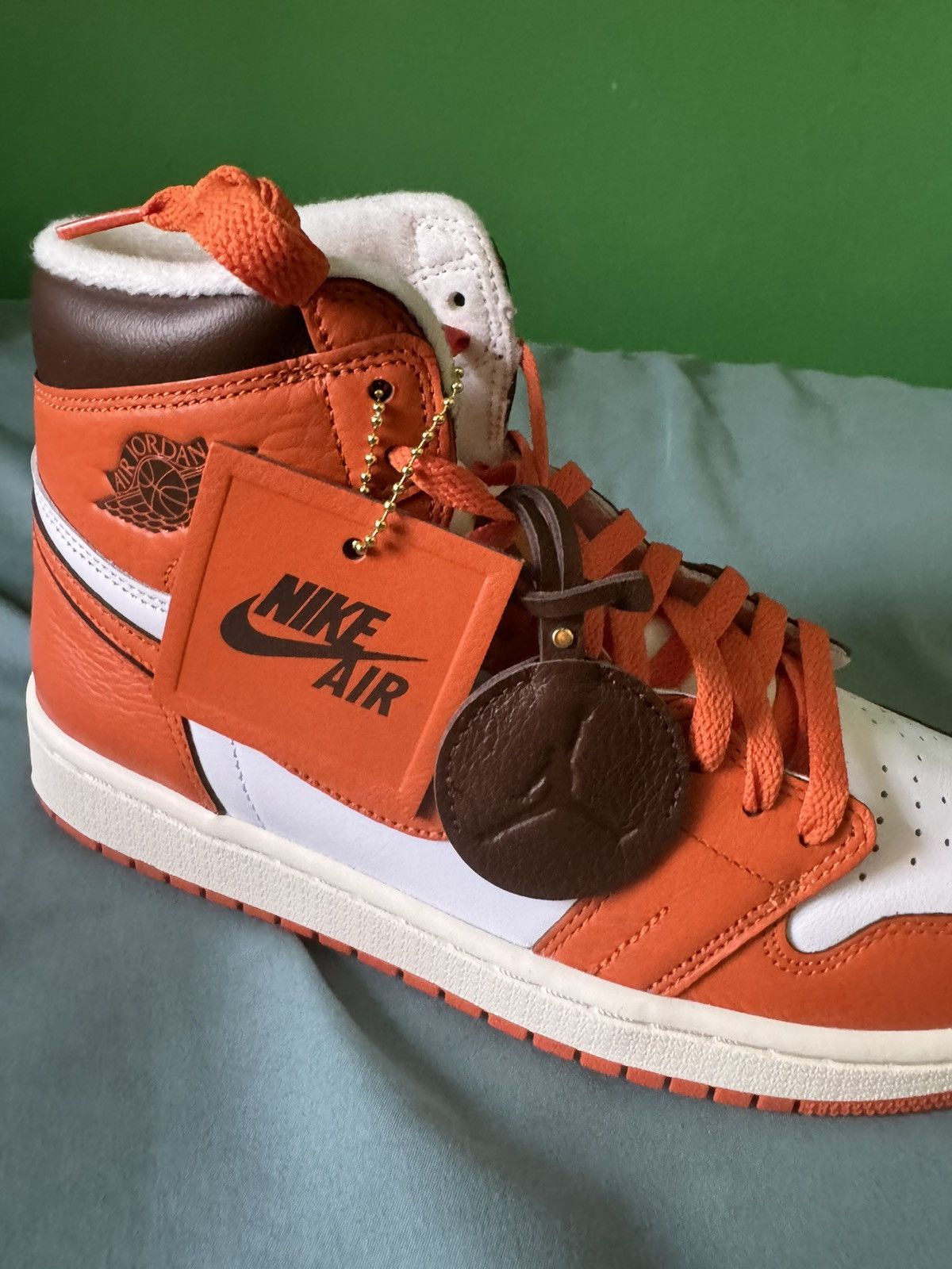 Nike Nike Air Jordan 1 High Starfish 2022 Size US 10 / IT 40 - 6 Thumbnail