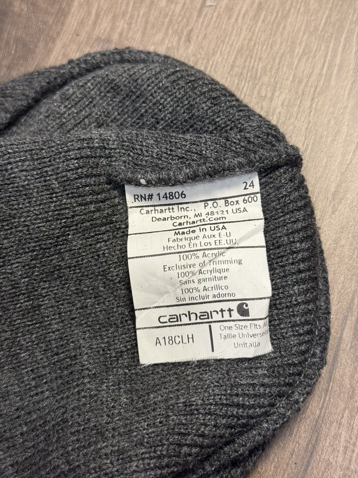 Carhartt Carhartt Acrylic Knit Cuffed Beanie Size ONE SIZE - 5 Thumbnail
