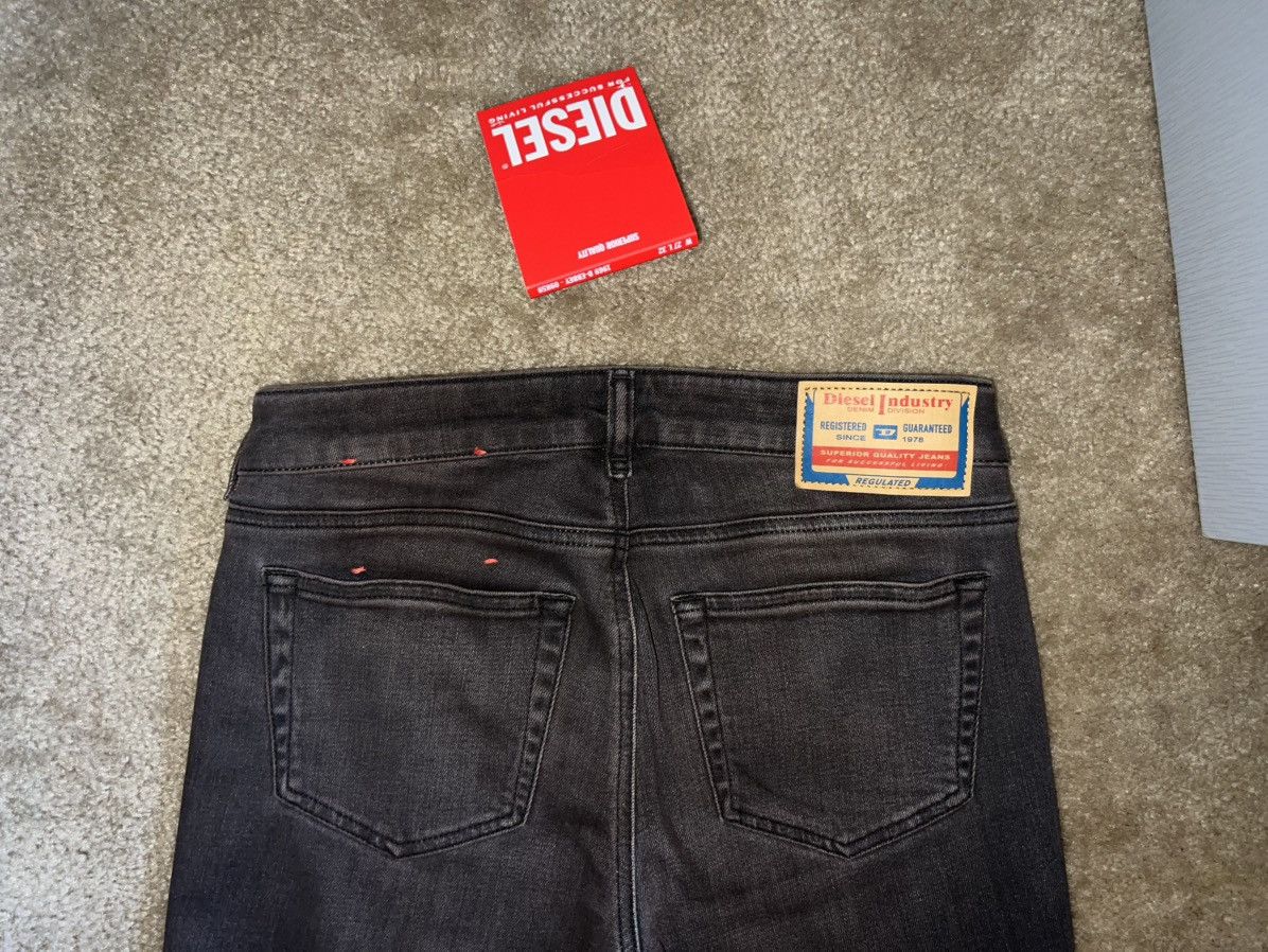 Diesel Diesel D Ebbey Brown bootcut 09k59 denim jeans Size US 29 - 4 Thumbnail