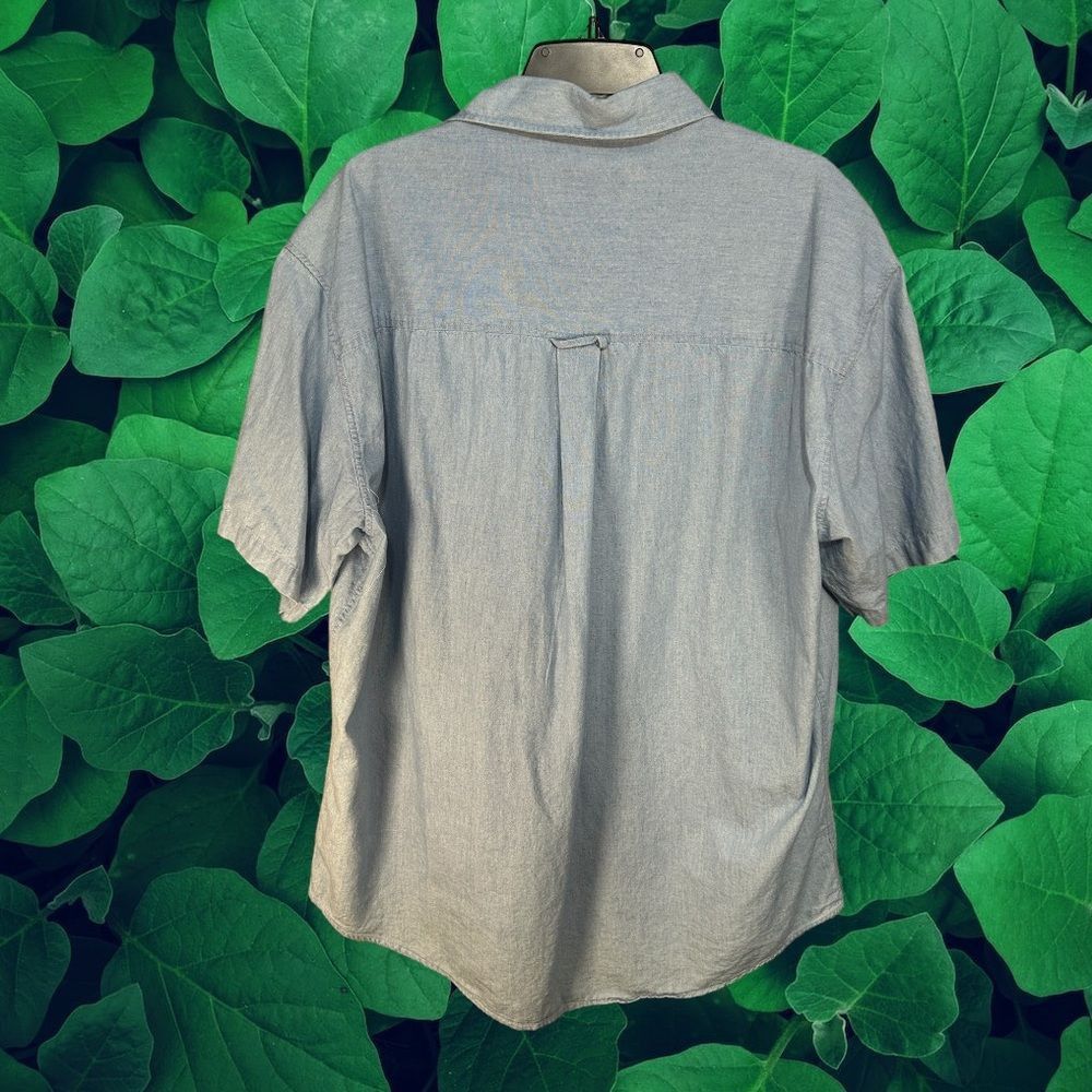 Chaps Chaps by Ralph Lauren Baby Blue Button Front Shirt Large Size US L / EU 52-54 / 3 - 2 Thumbnail