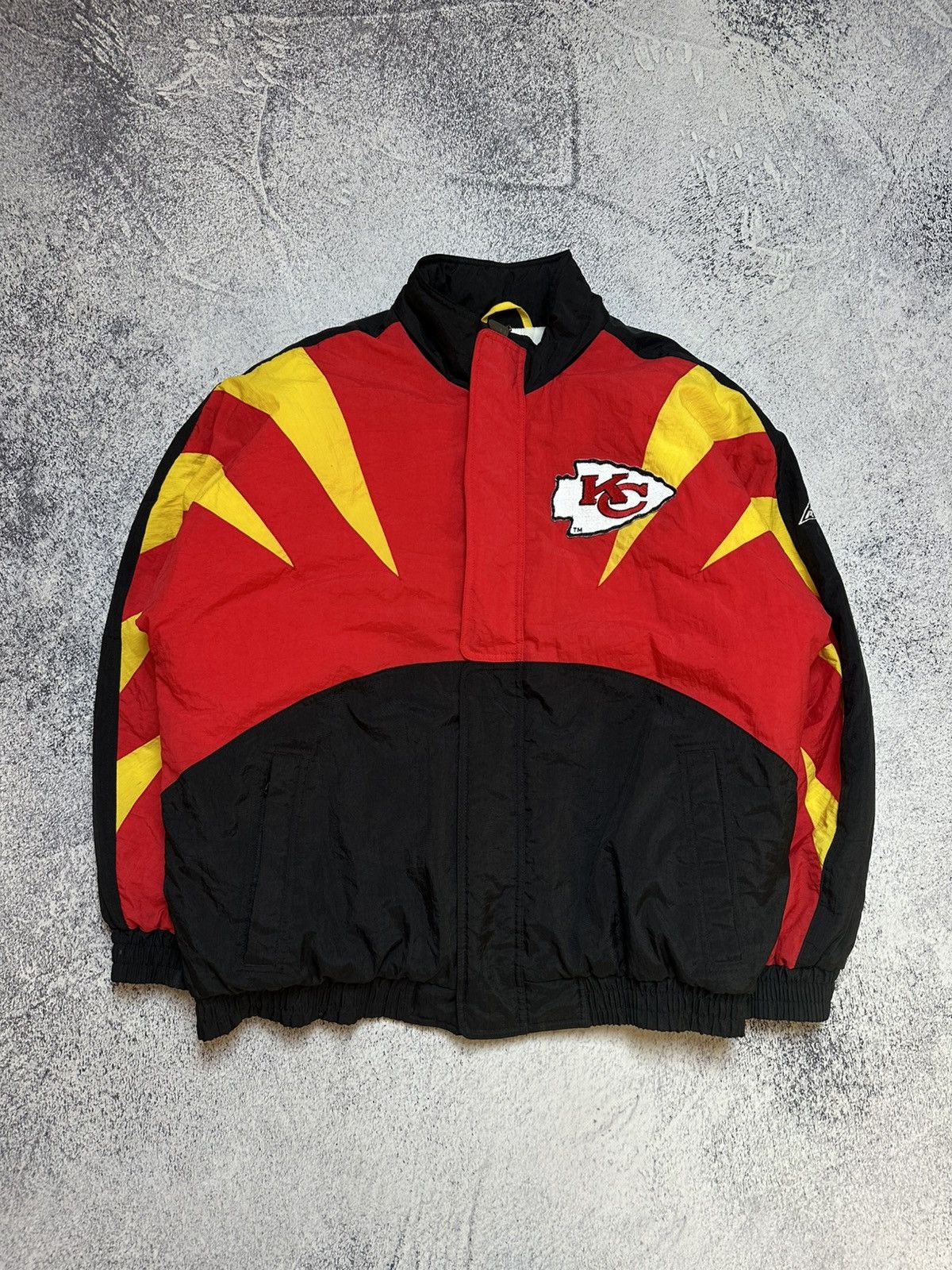 Apex One Vntg 80s NFL Kansas City Chiefs Pro Line by Apex One Jacket Size US M / EU 48-50 / 2 - 13 Thumbnail