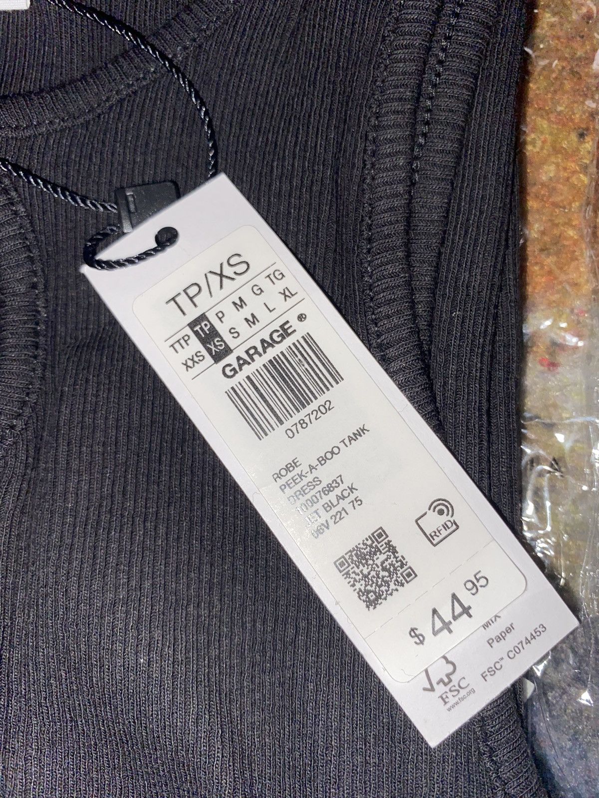 Garage Robe Peek A Boo Tank Dress Size XS / US 0-2 / IT 36-38 - 3 Thumbnail