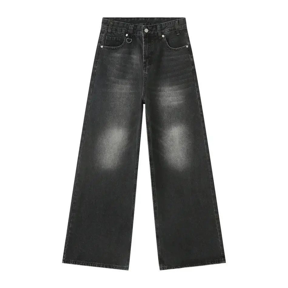 Japanese Brand Retro wide leg loose jeans Size US 32 / EU 48 - 5 Thumbnail