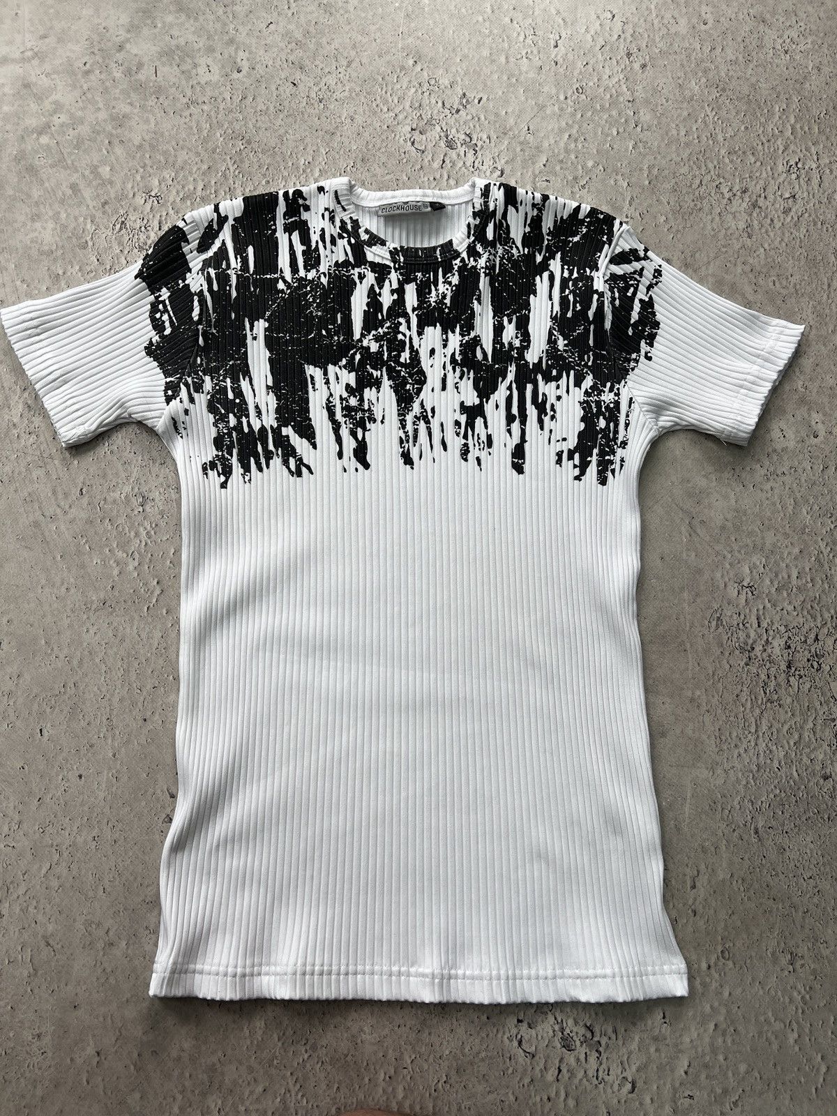Diesel VINTAGE SLIM ISSEY MIYAKE STYLE RIPPED SWEATE TEE Size US M / EU 48-50 / 2 - 2 Thumbnail