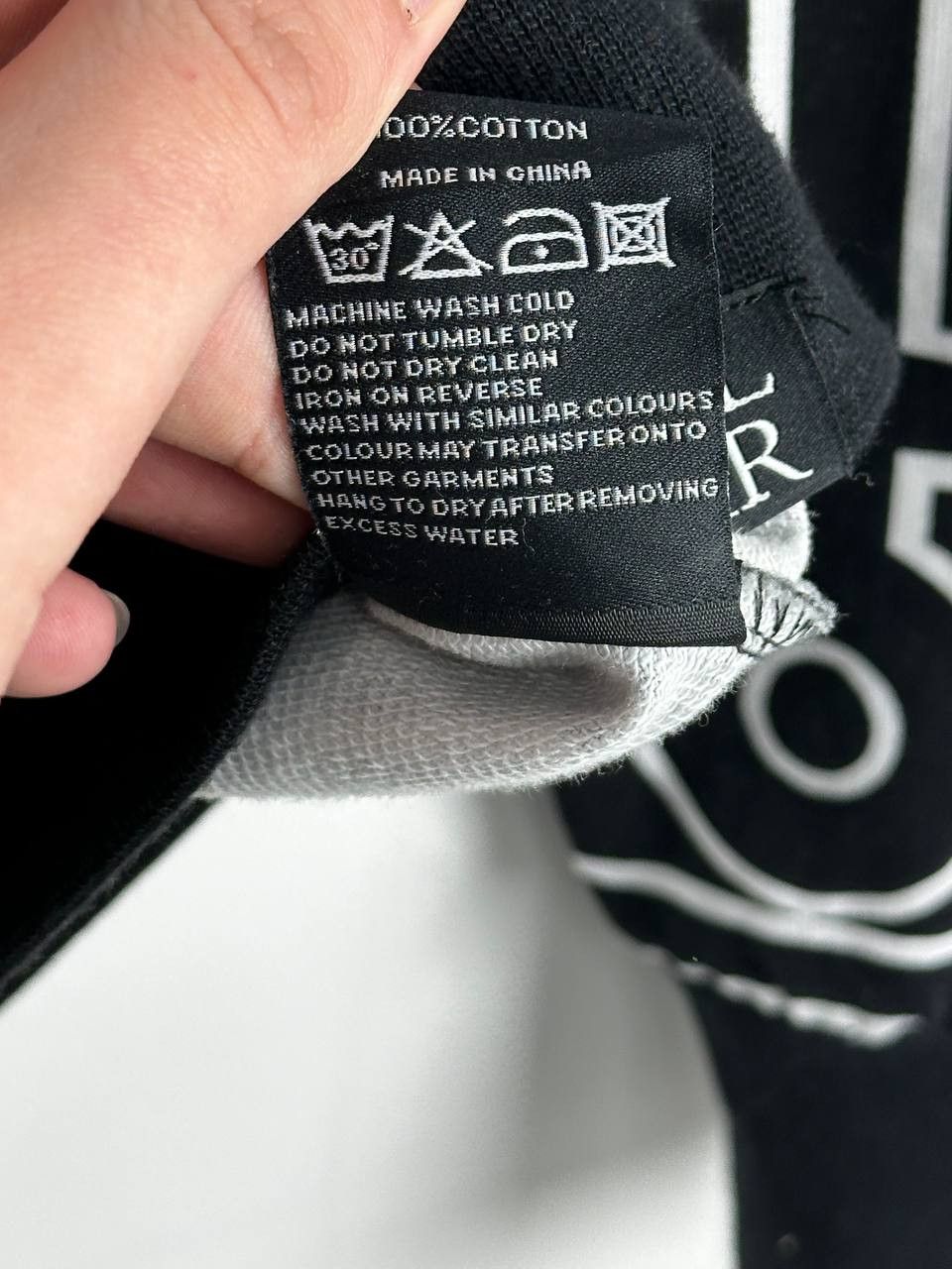 Japanese Brand × Killstar Killstar Satanic Sweatshirt Too Rare To Die Black/White Size US L / EU 52-54 / 3 - 14 Thumbnail