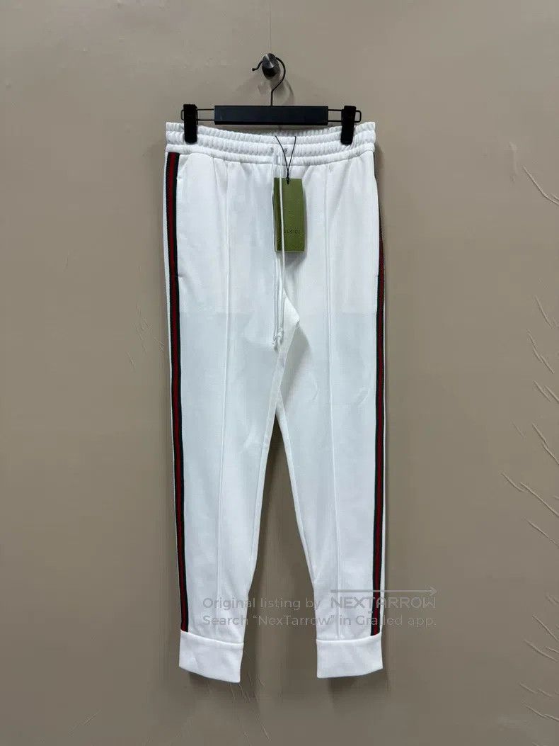 Other Gucci SizeXS Cherry embroidered school trousers, casual spo Size 42" / US 20 - 1 Thumbnail
