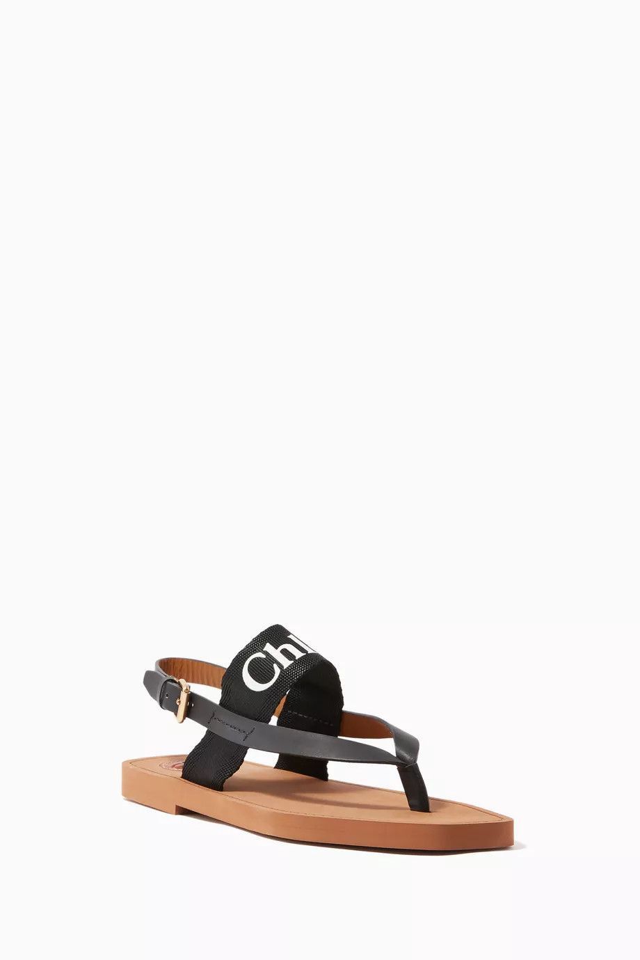 Chloe o1loc1c1024 Woody Sandals in Black Size US 6 / IT 36 - 2 Thumbnail