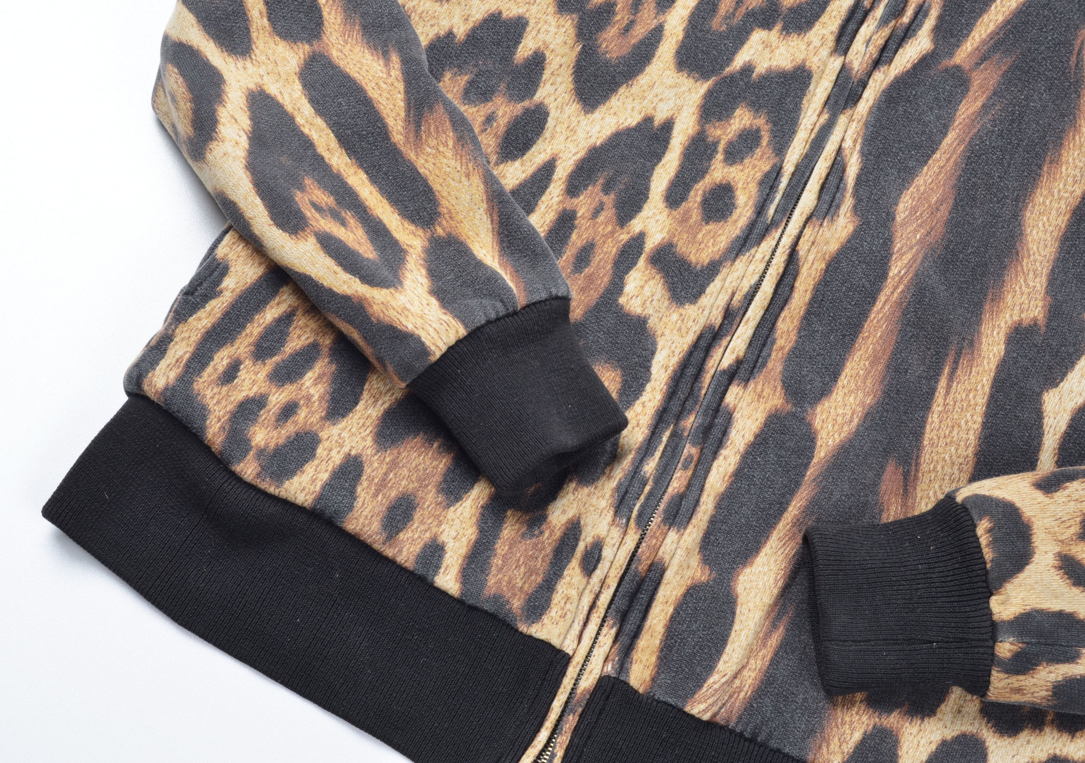 Just Cavalli Vintage Just Cavalli Y2K Leopard Iconic Long Sleeve Hoodie Size XXS / US 00 / IT 34 - 3 Thumbnail