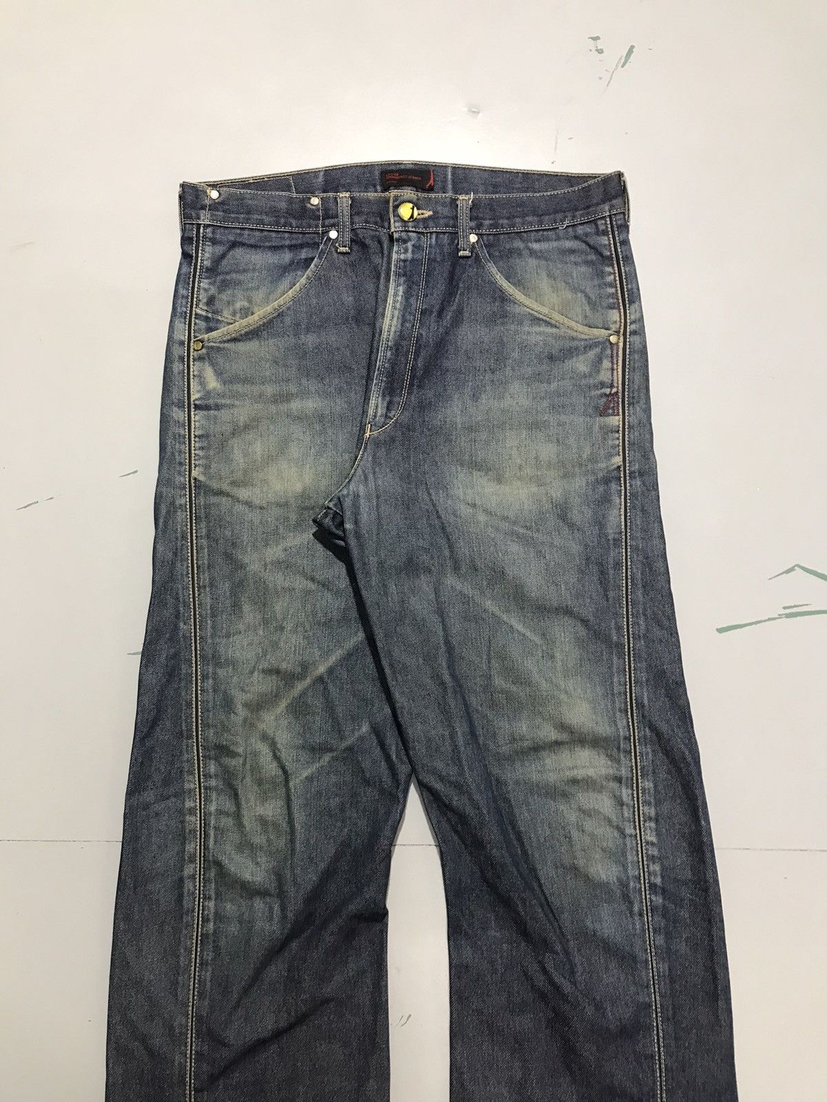 Levi's Vintage Levi’s engineer jeans Size US 34 / EU 50 - 4 Thumbnail