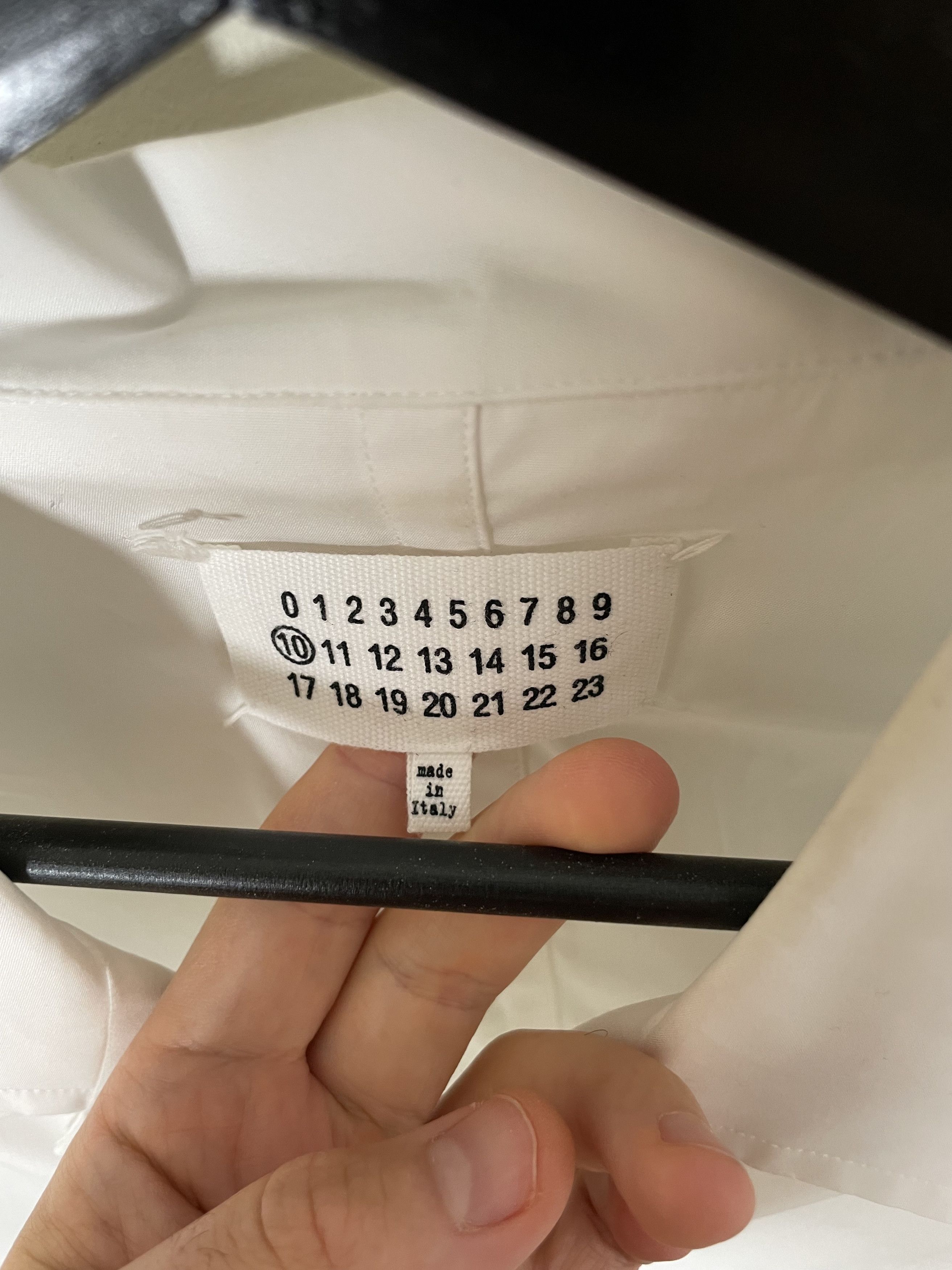Maison Margiela Outline Oversized Shirt - (as new!) Size US XL / EU 56 / 4 - 2 Thumbnail