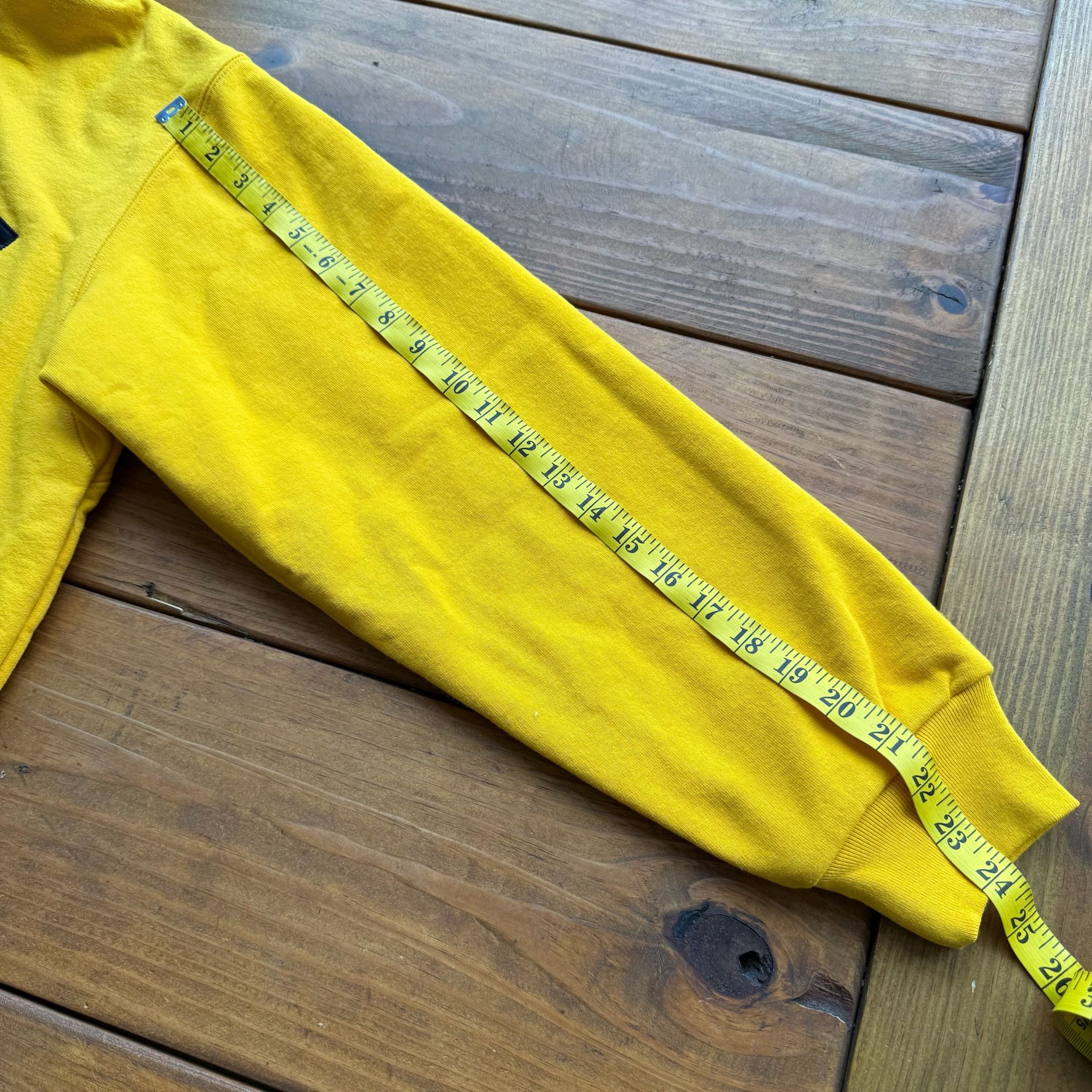 Supreme Supreme Arc Thermal Lined Zip Up Hooded Sweatshirt 'Yellow' Size US M / EU 48-50 / 2 - 7 Thumbnail