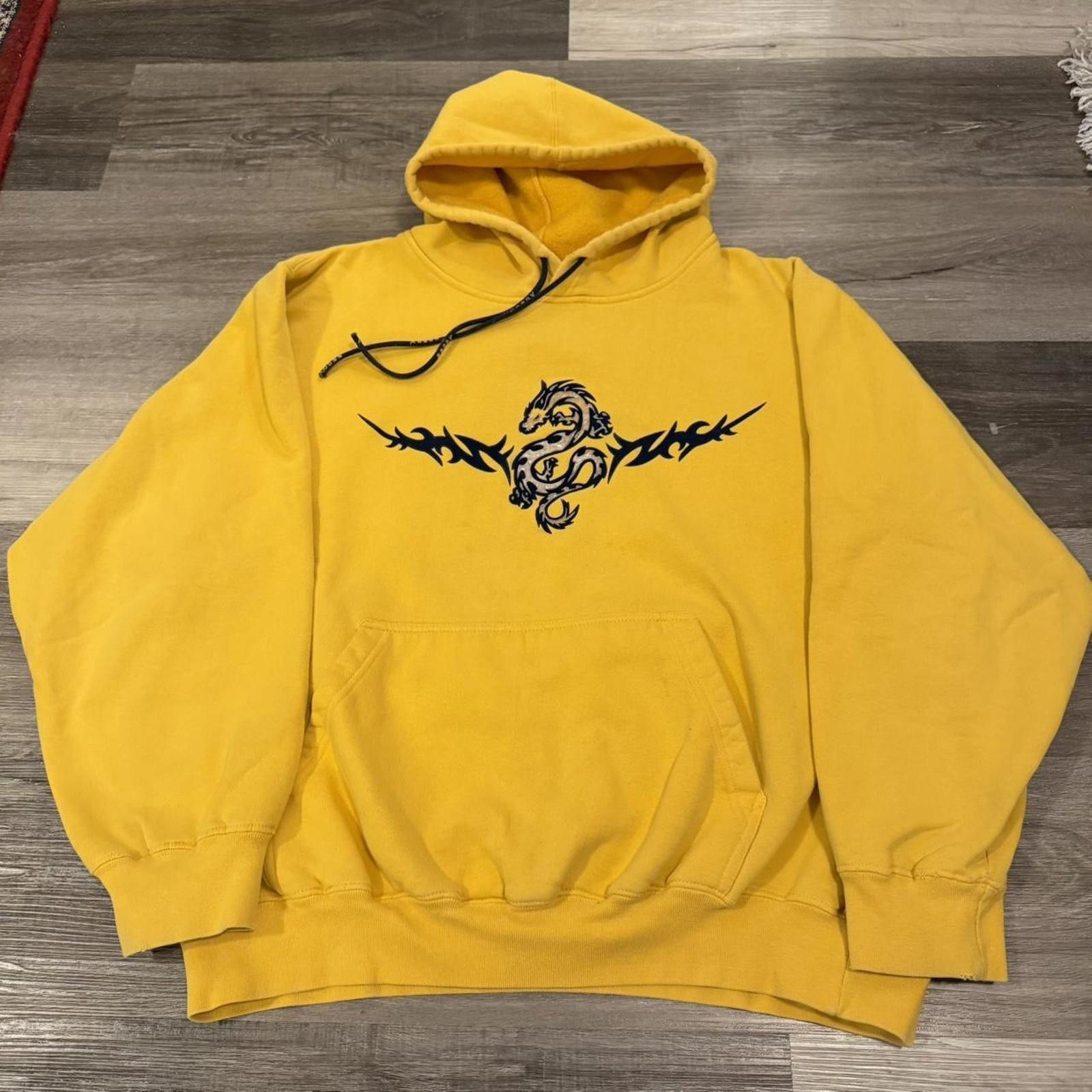 Other vintage Brody tribal dragons hoodie 00s M Size US M / EU 48-50 / 2 - 2 Thumbnail