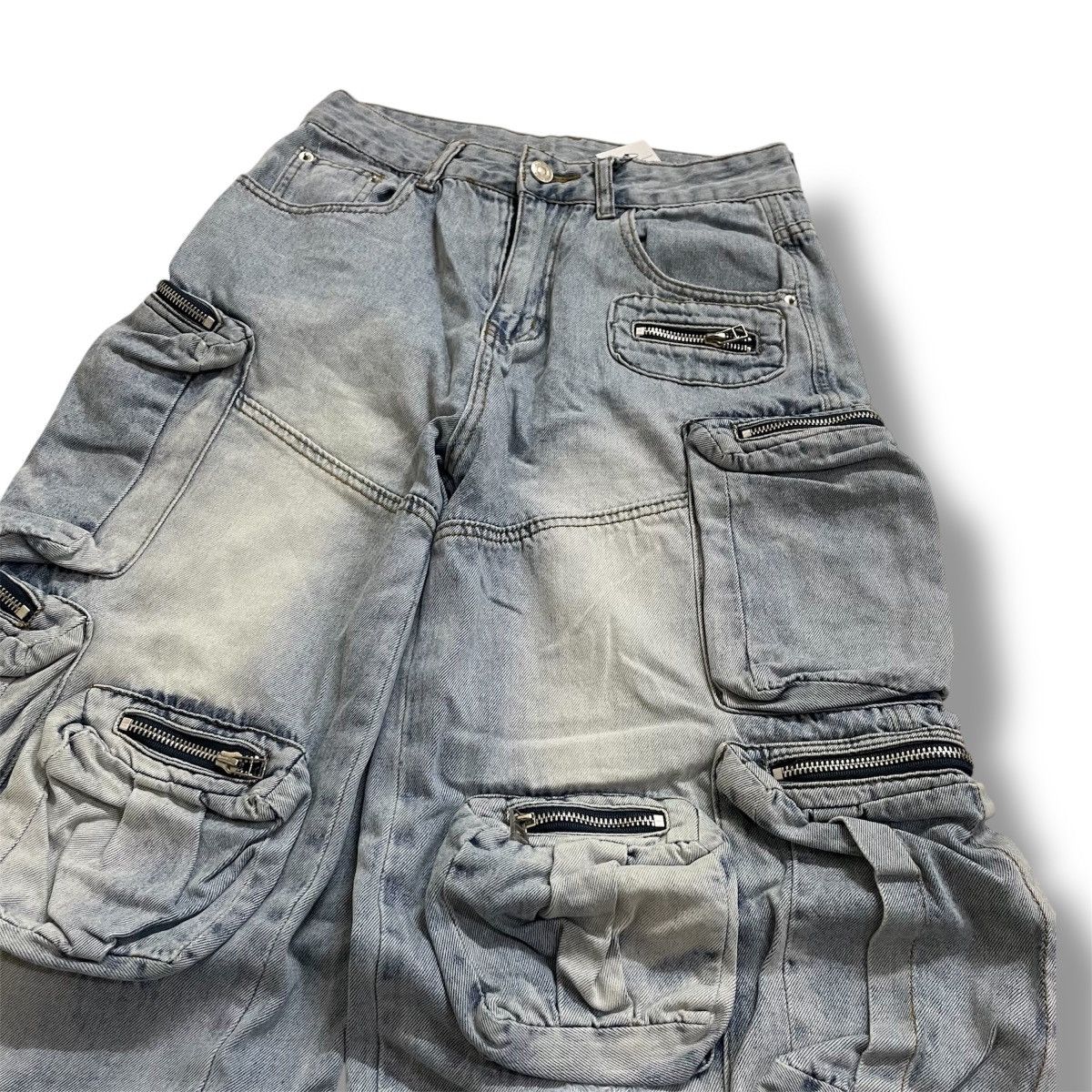 Hysteric Glamour Avant Gart Bondage Tactical Denim Crazy Jeans Size US 30 / EU 46 - 3 Thumbnail