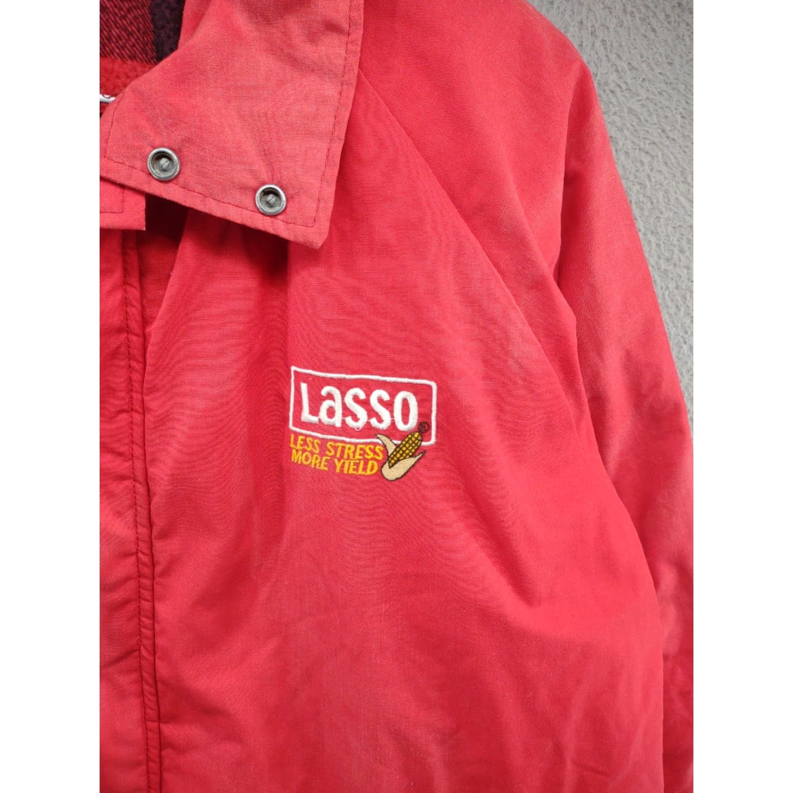 Vintage VINTAGE Swingster Jacket Main Selling Point Lasso Seed Plaid Full Zip Men SZ L USA Farm Size US L / EU 52-54 / 3 - 2 Thumbnail